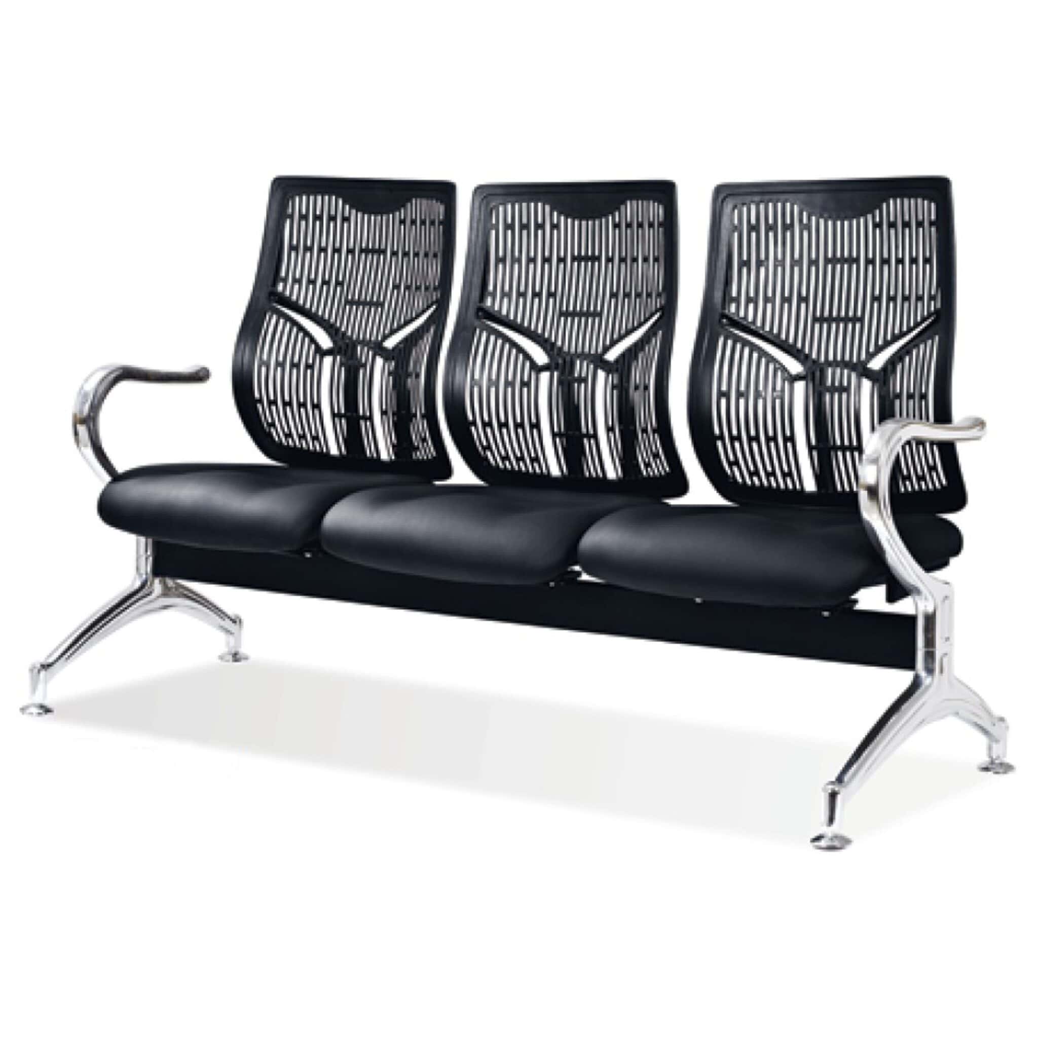 Three Seater Office Visitor Link Chair Subang Jaya Bandar Sunway Puchong