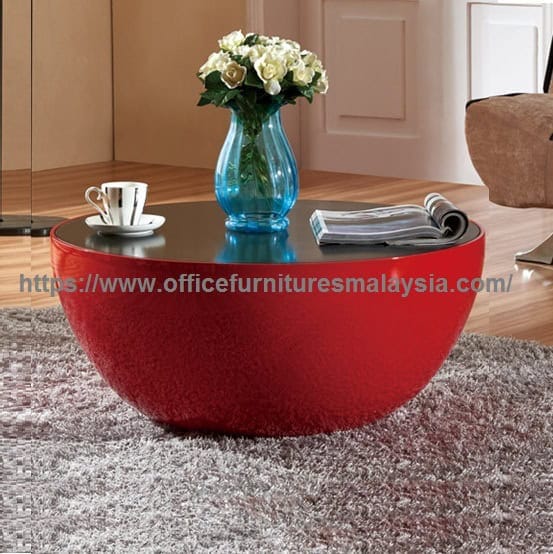 Unique Round Coffee Table office furniture malaysia shah alam kuala lumpur serdang 2a