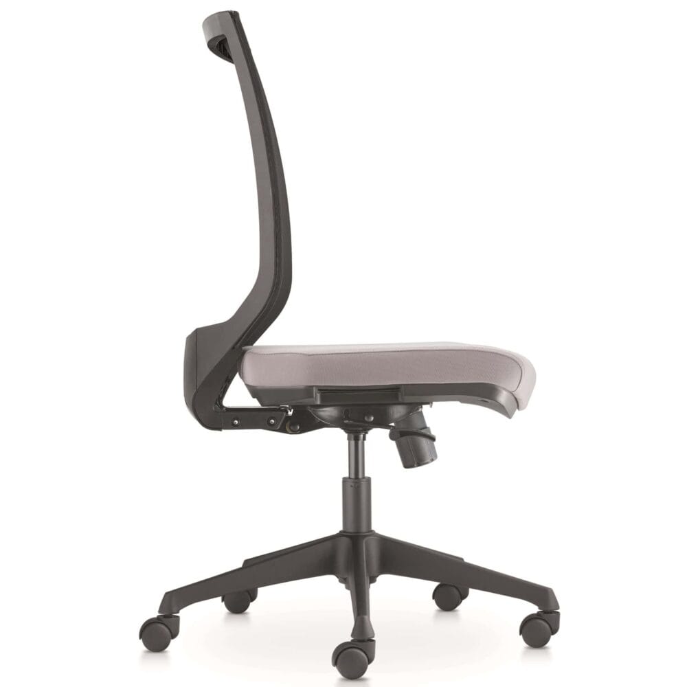 Wealthy Mesh Mediumback Office Chair without Armrest OFNX220232B Wealthy Mesh Mediumback Office Chair without Armrest OFNX220232B