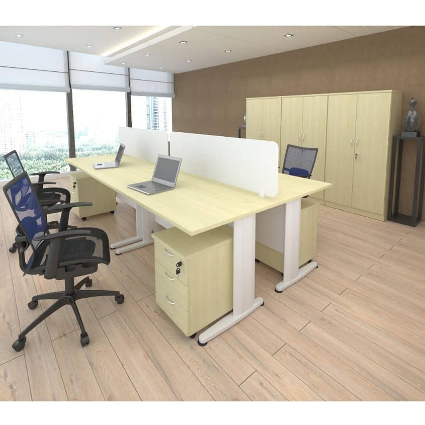 4ft workstation design for 4 seater And Medium Cabinet Set office furnitures malaysia online shop malaysia Selayang Sungai Buloh Cheras 4ft workstation design for 4 seater And Medium Cabinet Set office furnitures malaysia online shop malaysia Selayang Sungai Buloh Cheras1