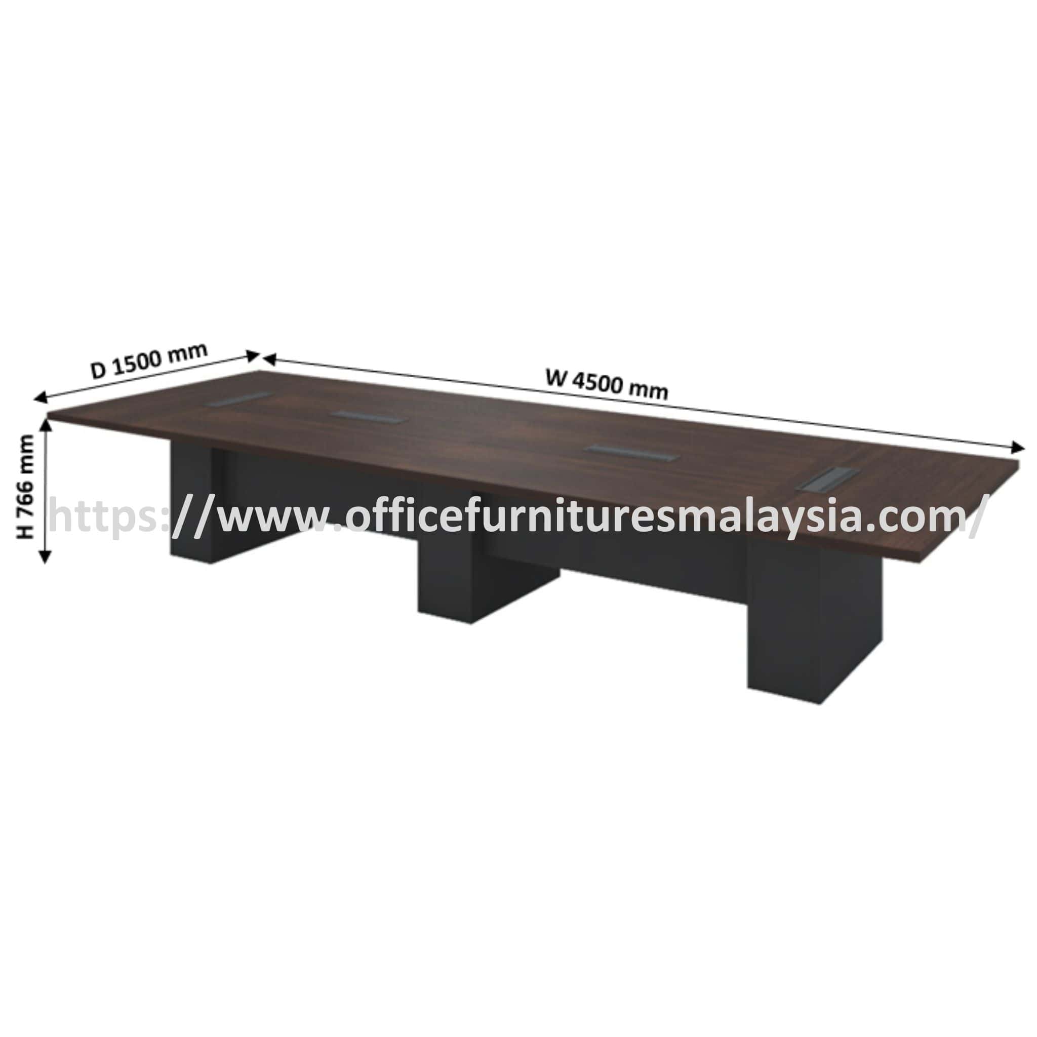 15 ft Nova Rectangular Conference Table OFTVB45 - Image 5