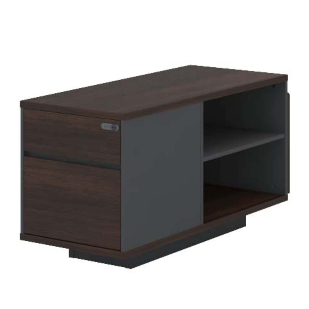 3 ft Low Cabinet Open Shelf + Fixed Padestal Juru Kampung Baru Ipoh 3 ft Nova Low Cabinet Open Shelf + Fixed Padestal TODP1062E