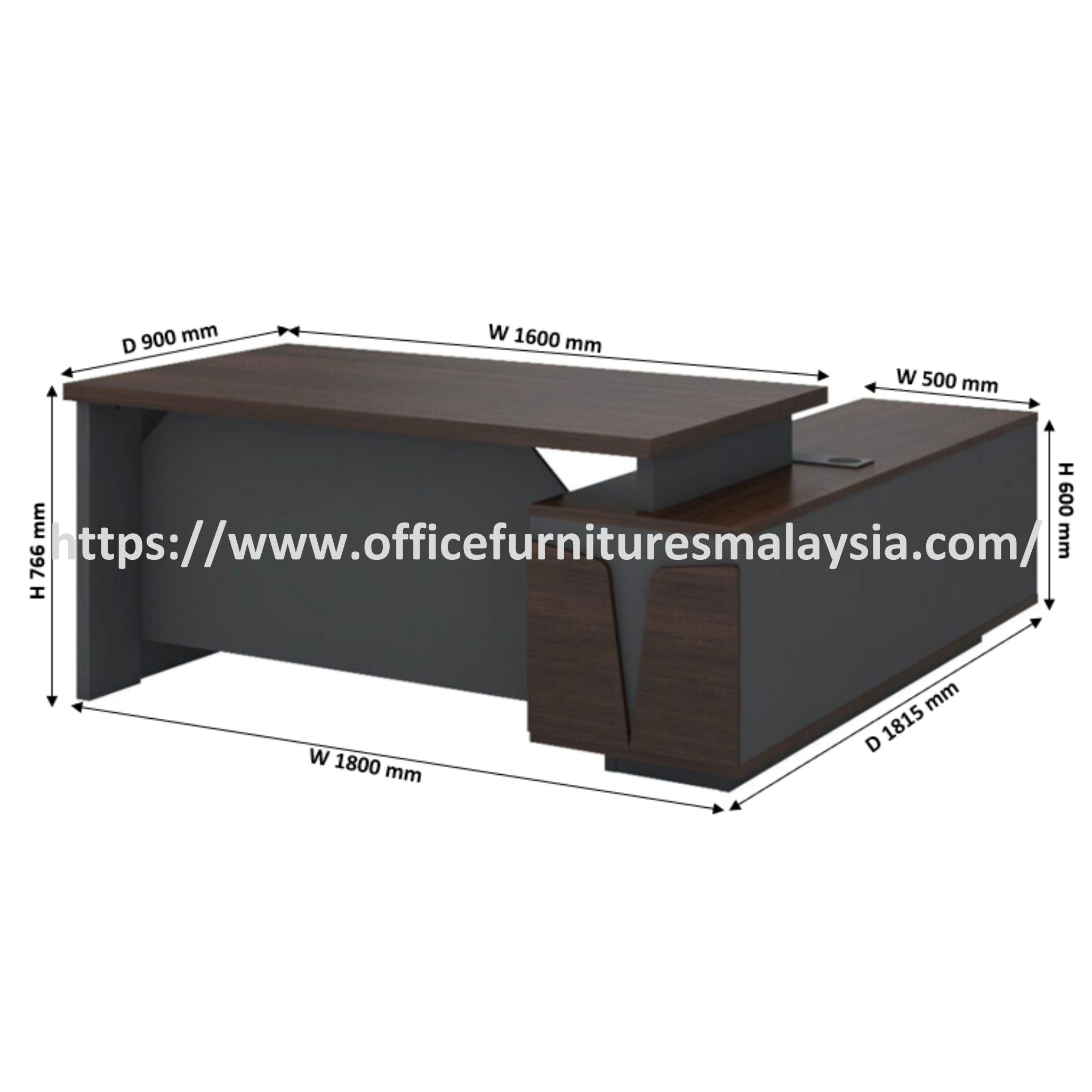 6 ft Nova Director Table OFTCS1826E - Image 5