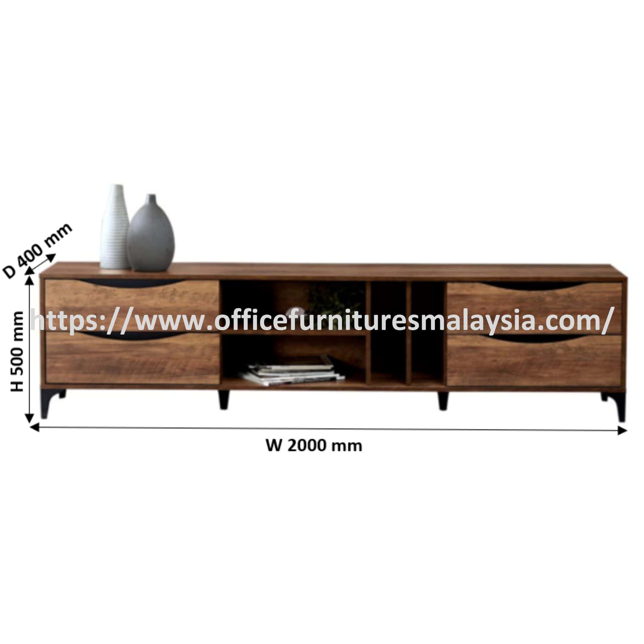 6.6ft Pride TV Cabinet OF2EK437260 - Image 5