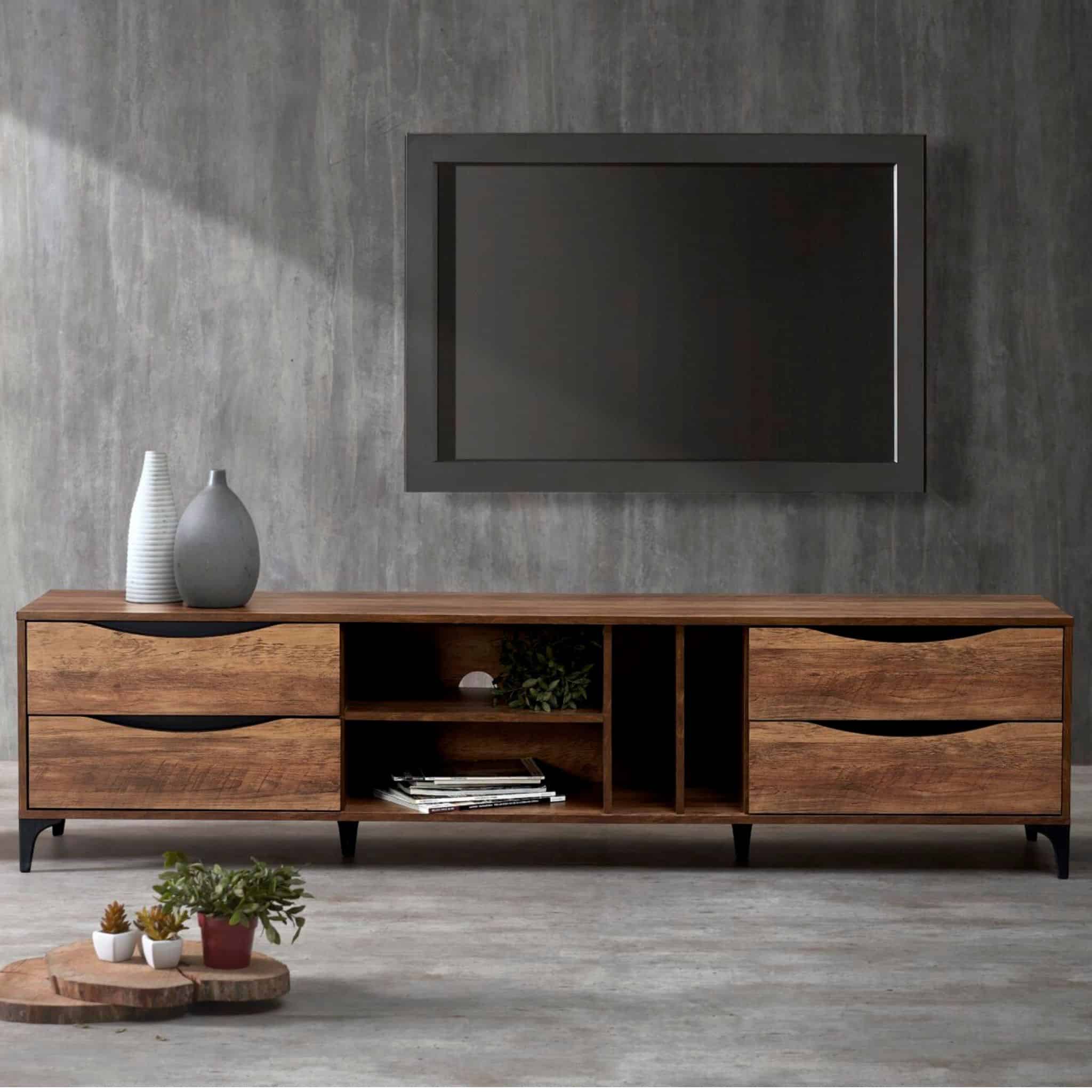 6.6ft Pride TV Cabinet Mabul Meru Morib