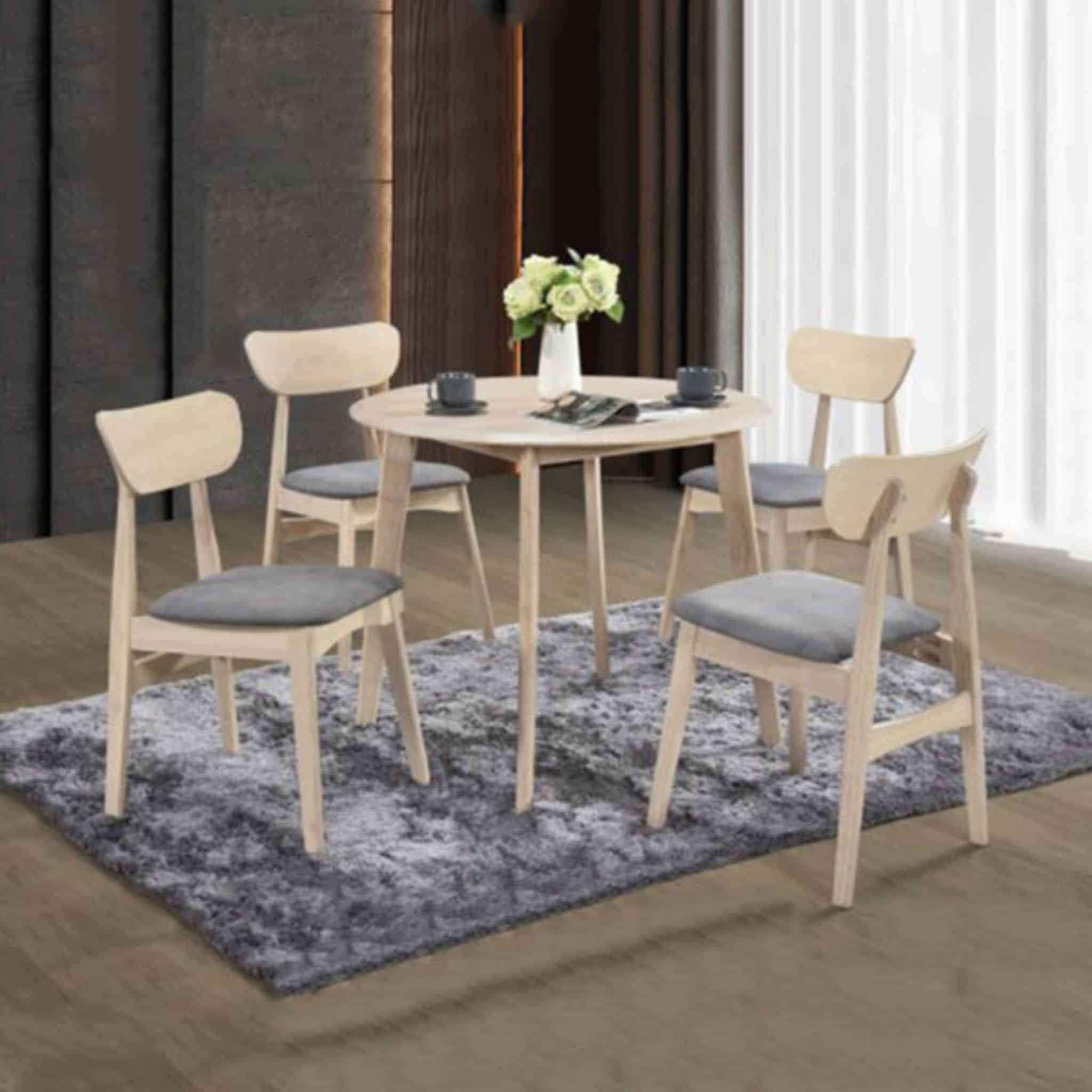 Casia Dining Set (1+4) Sungai Besi Sungkai Seremban
