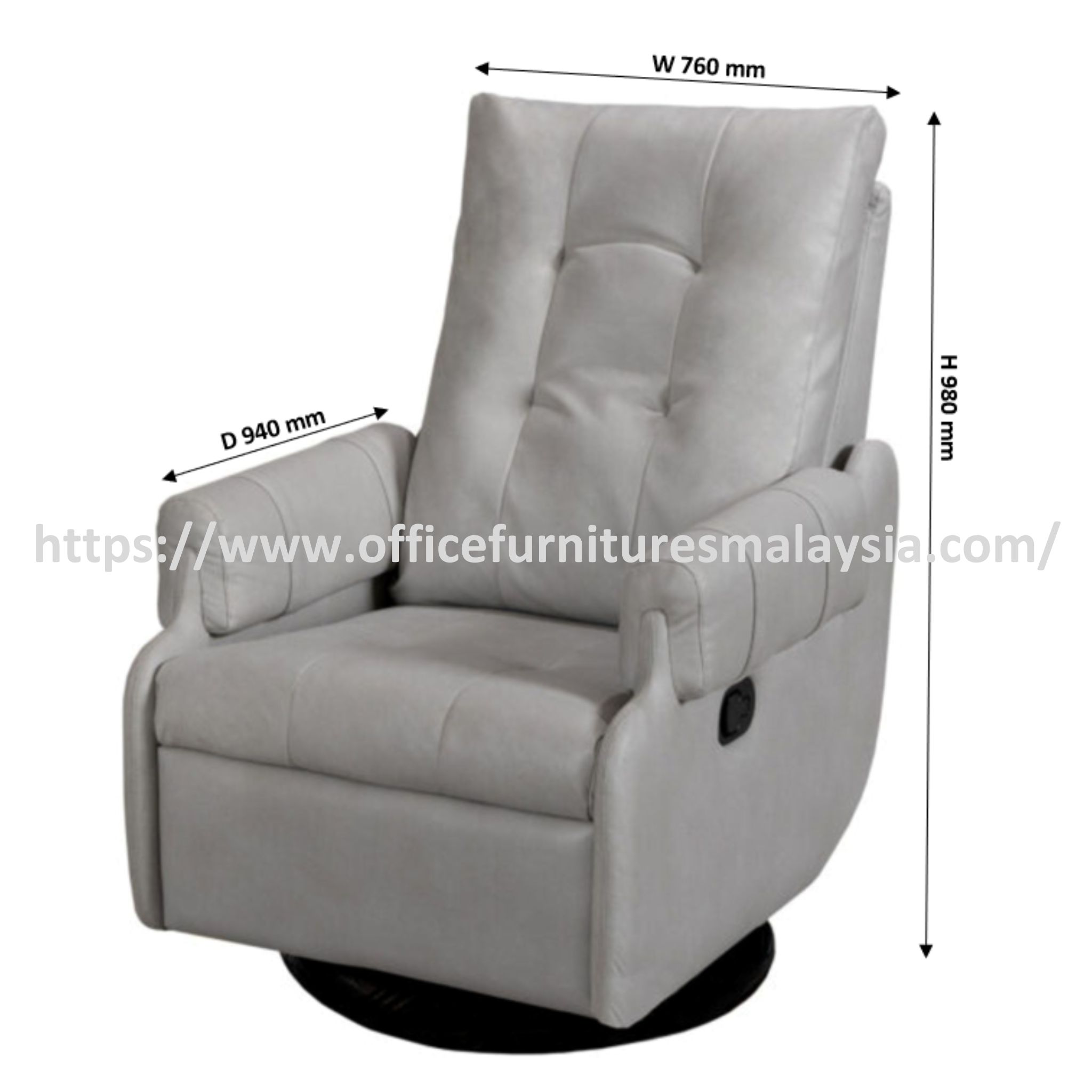 Leon Recliner Sofa Settee OF2EK437238 - Image 7