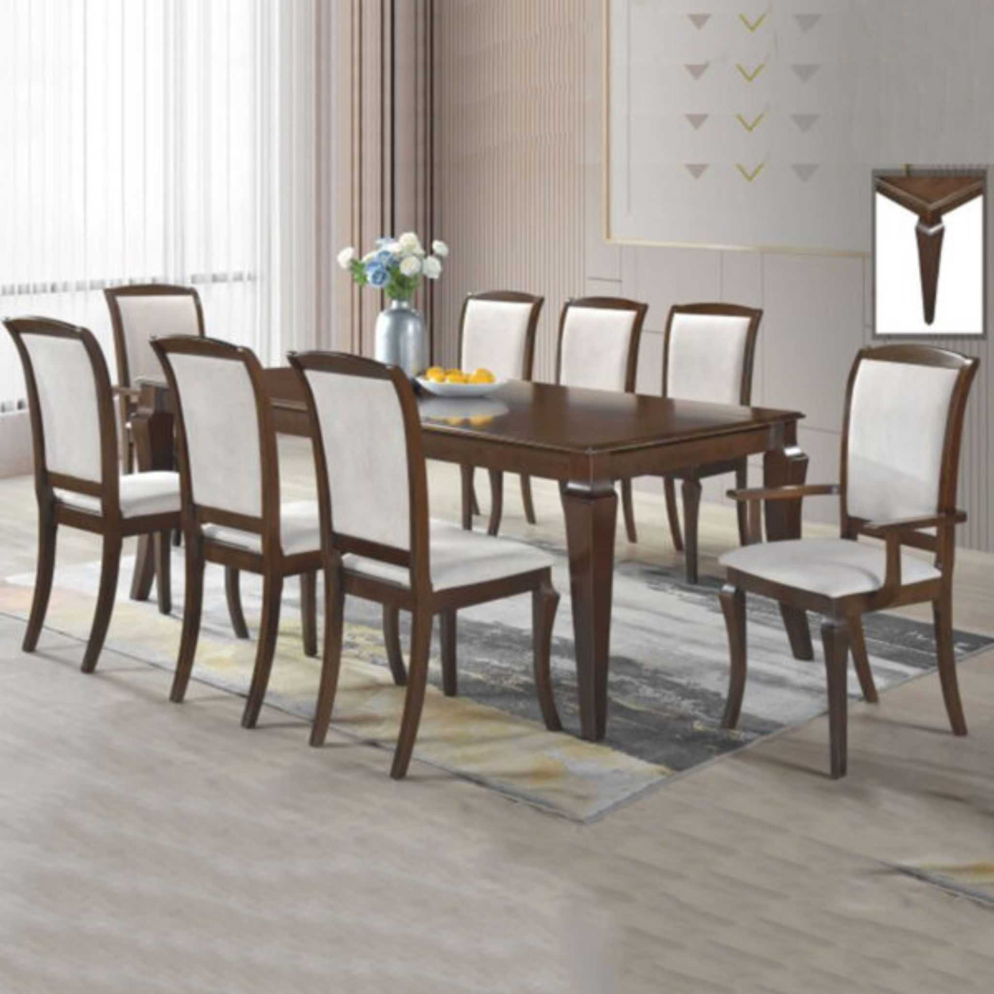 Modish Dining Set (1+6+2) Sungai Bakap Tanjung Lalalng Juru