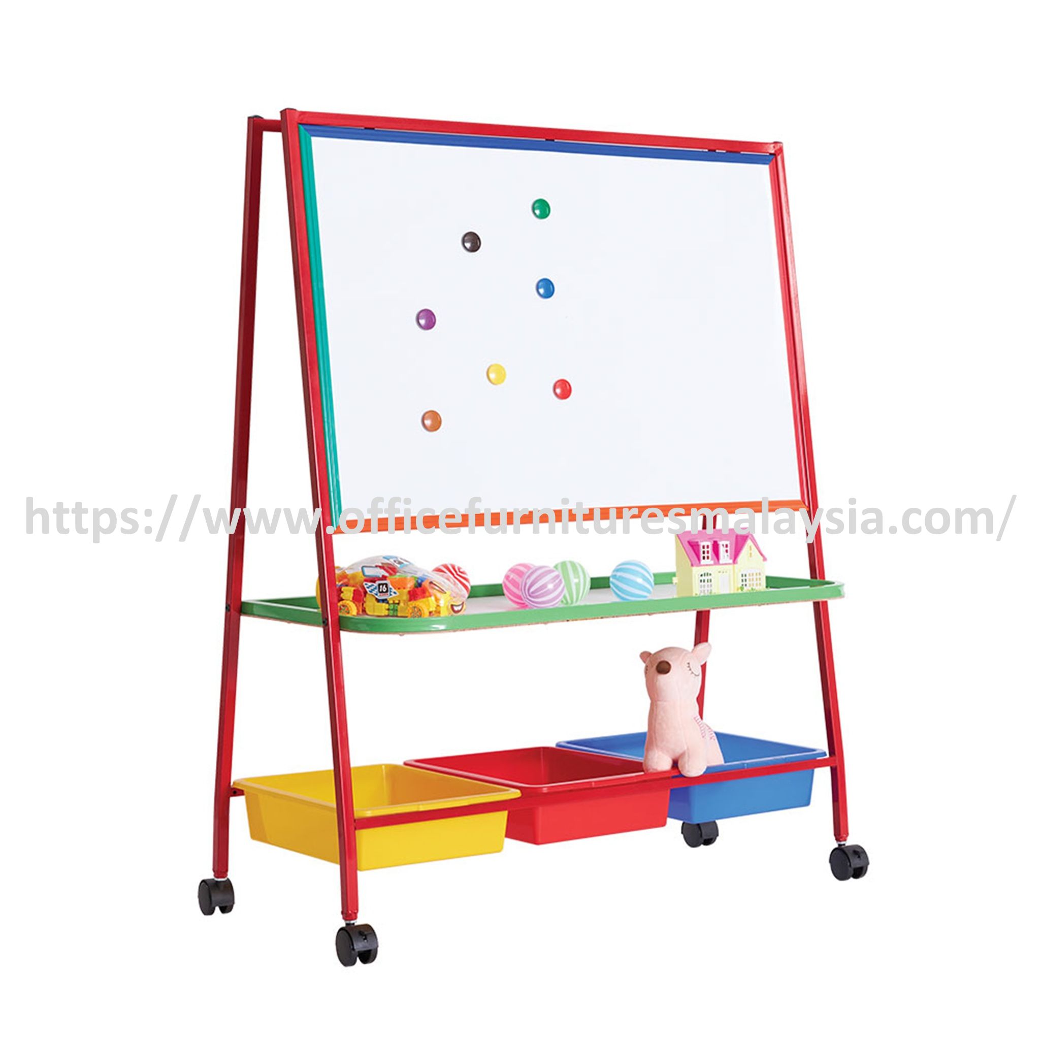 2 ft x 3 ft Cutesy Single Sided Junior Whiteboard Kuala Lumpur Shah Alam Klang Perak
