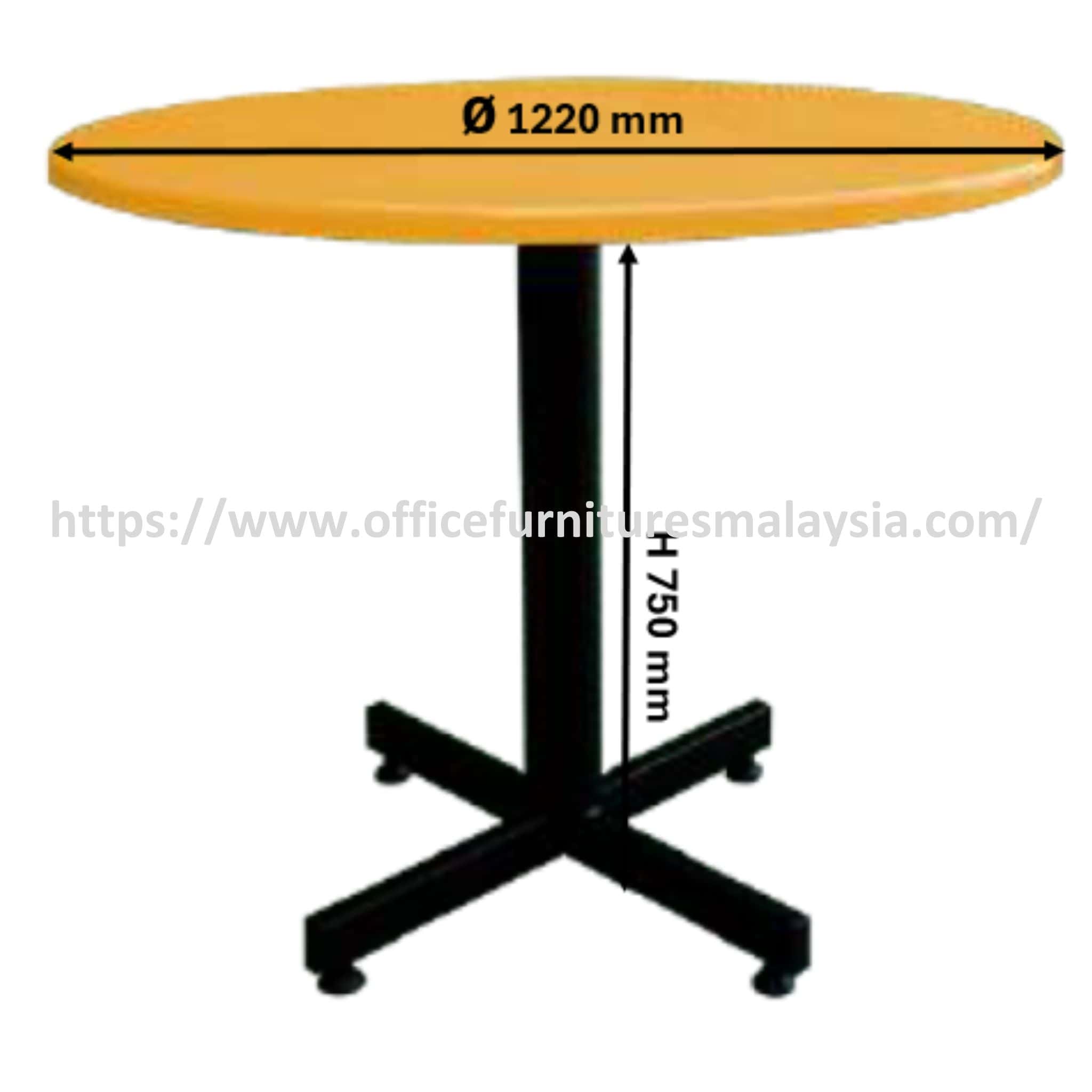 4 ft Primo Fiberglass Restaurant Table OFBJFG14110 - Image 3