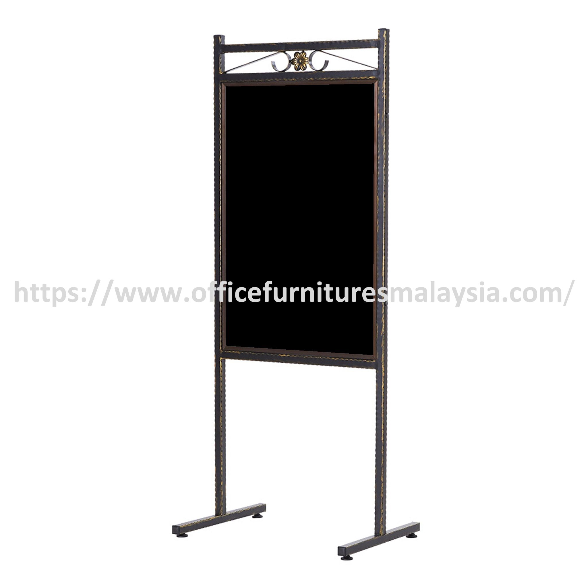 3 ft x 2 ft T Style Menu Blackboard Wooden Frame Kuala Lumpur