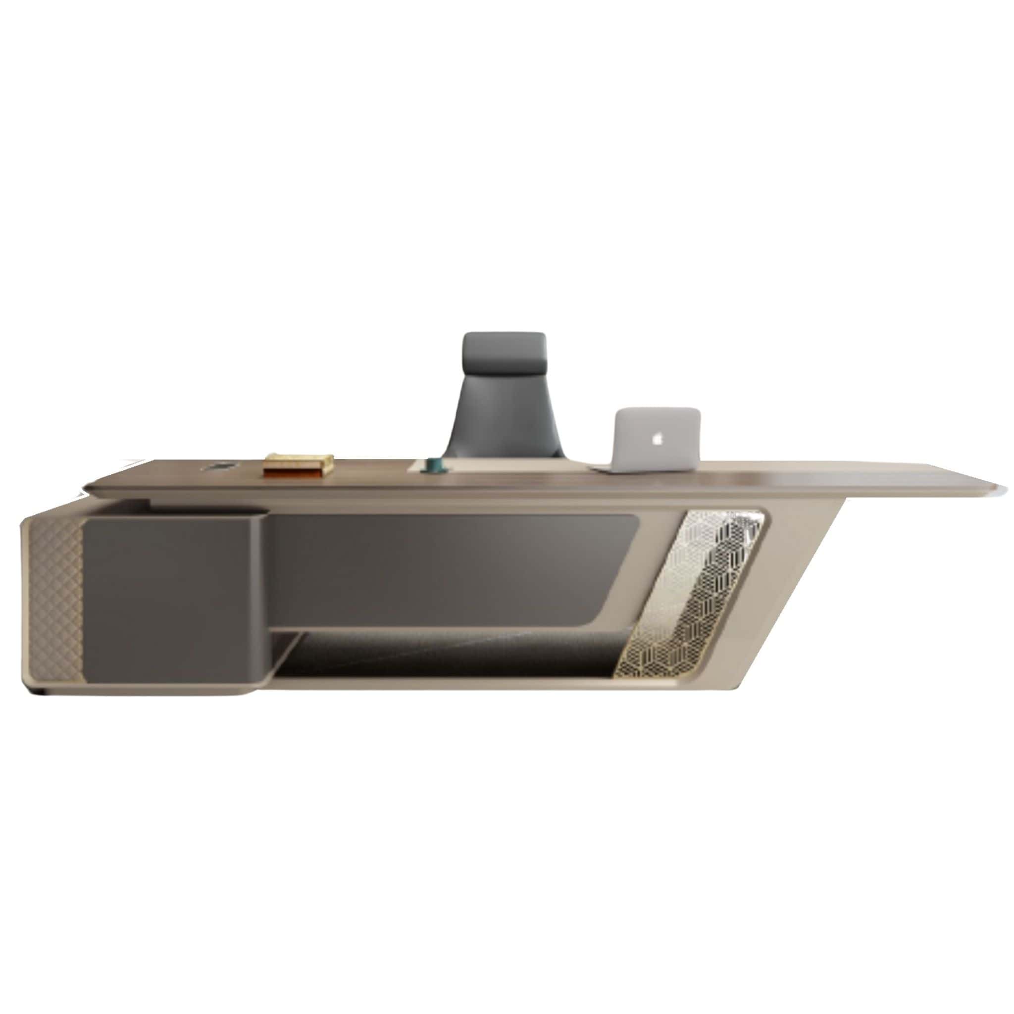 8.7ft Luxe Director Table Senawang Gurun Ipoh