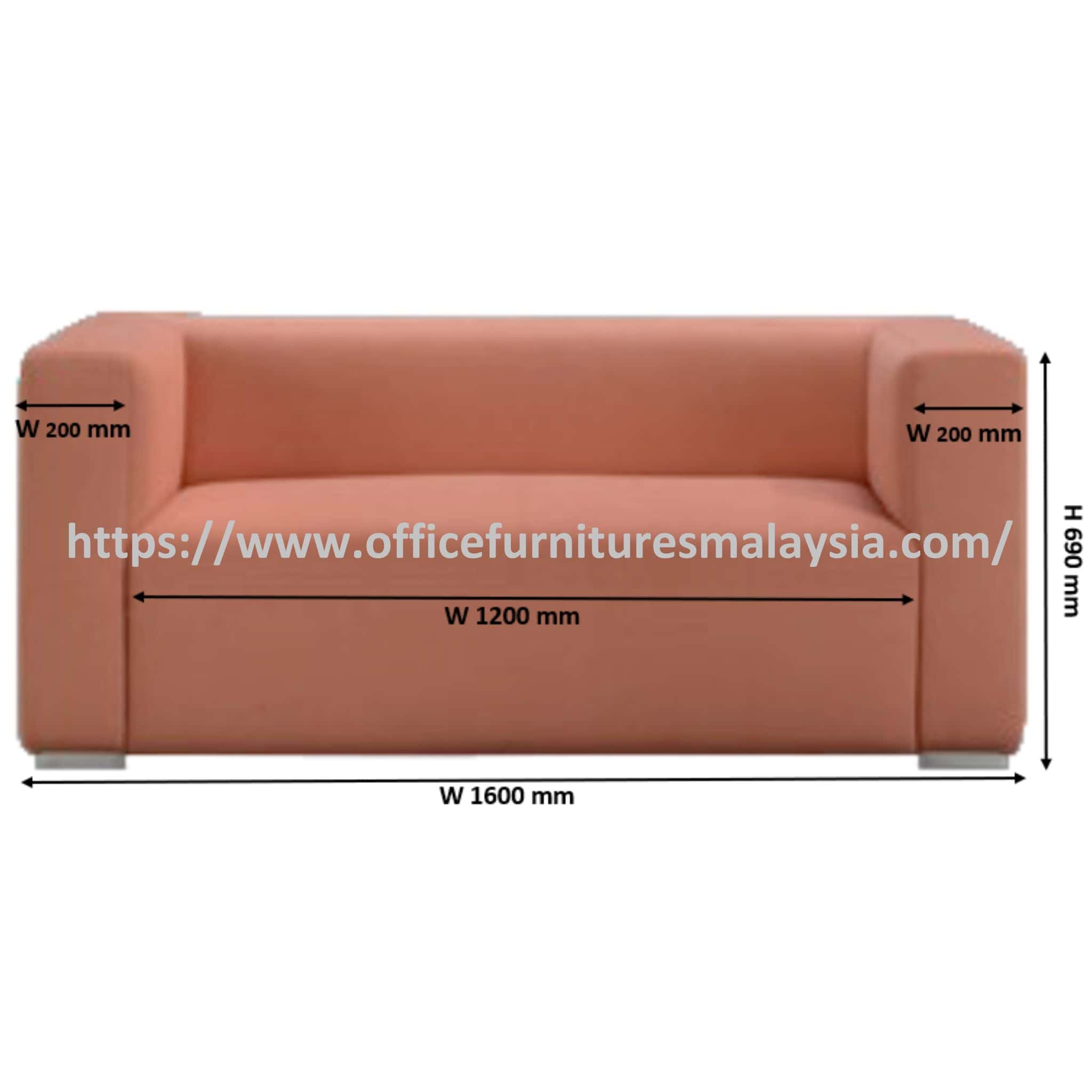 Allure Leather Office Sofa Gopeng Semantan Kuala Perak