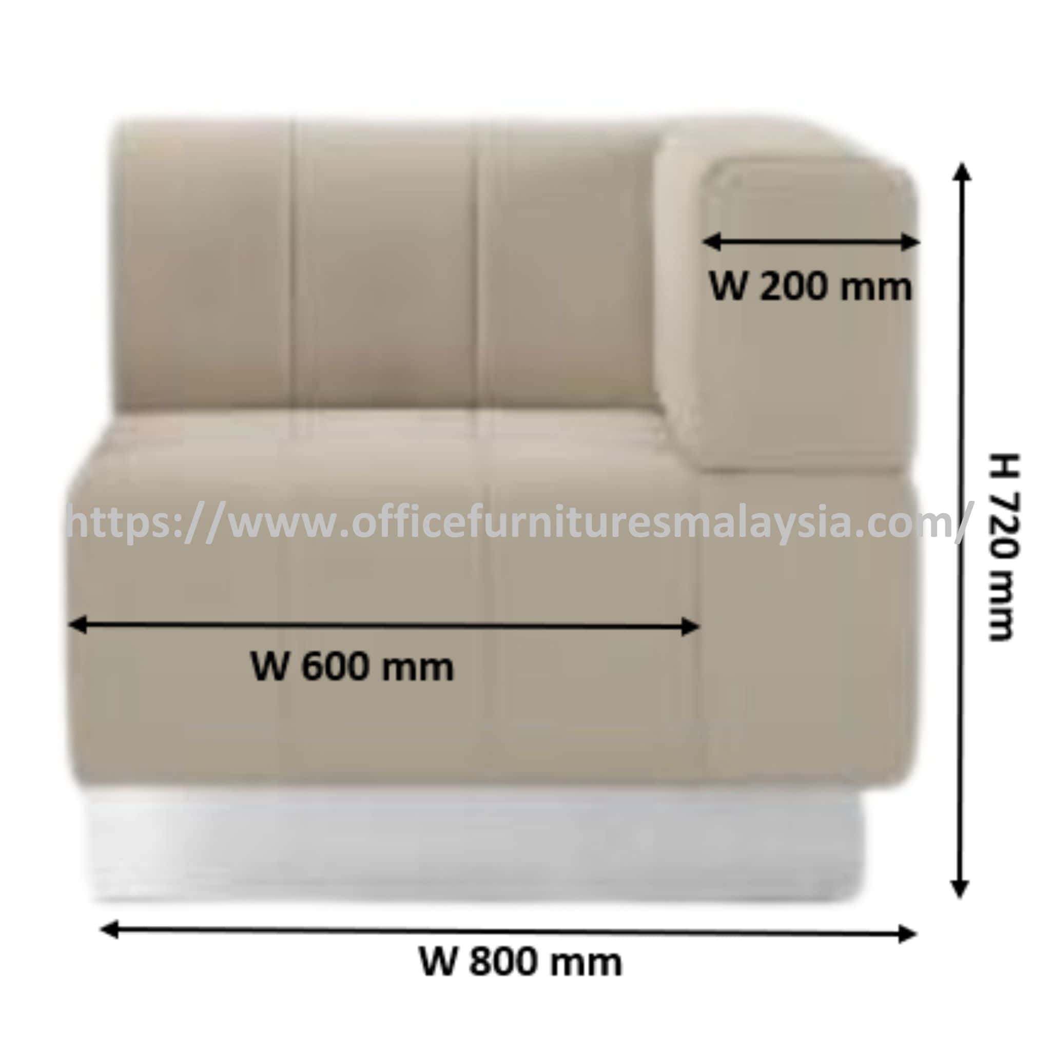 Avant Small Sofa Left Side OFNX22100F - Image 3