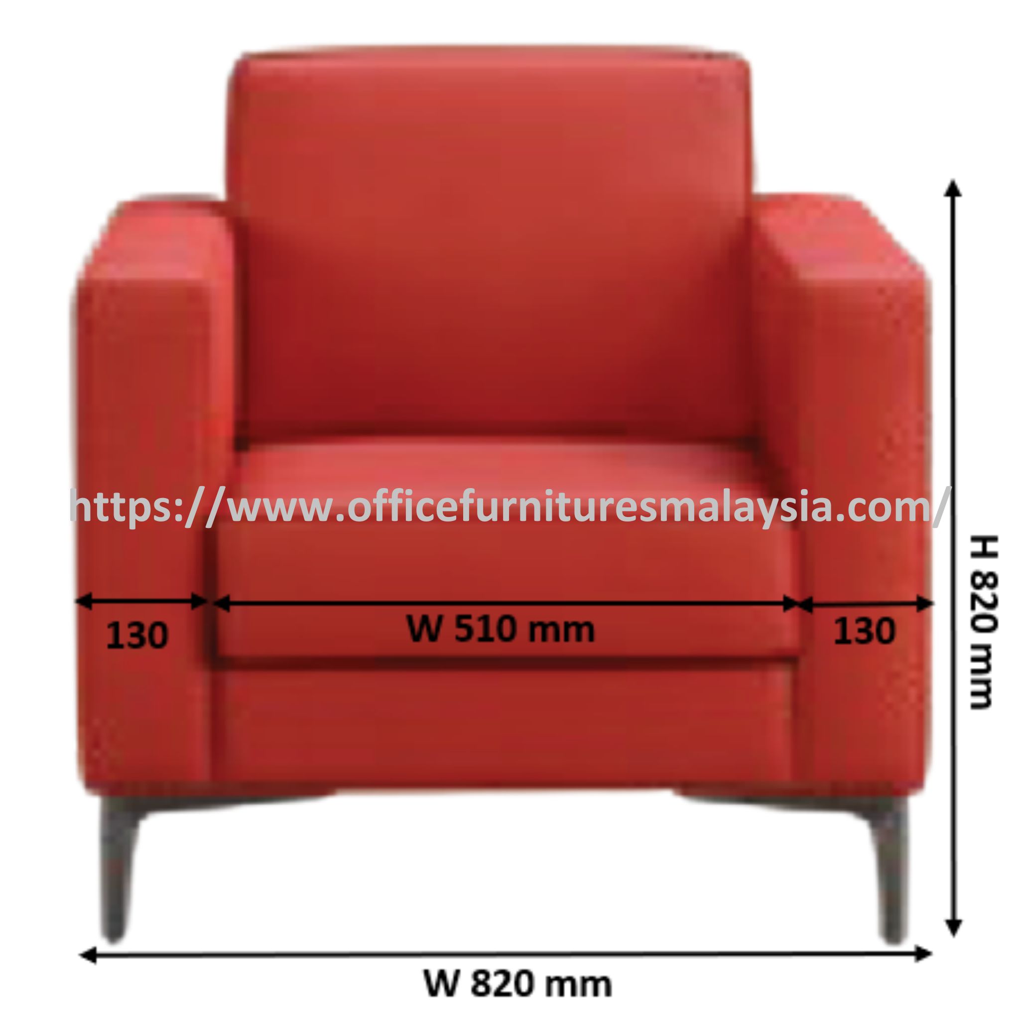 Celestial Small Office Couch Ipoh juru Meru