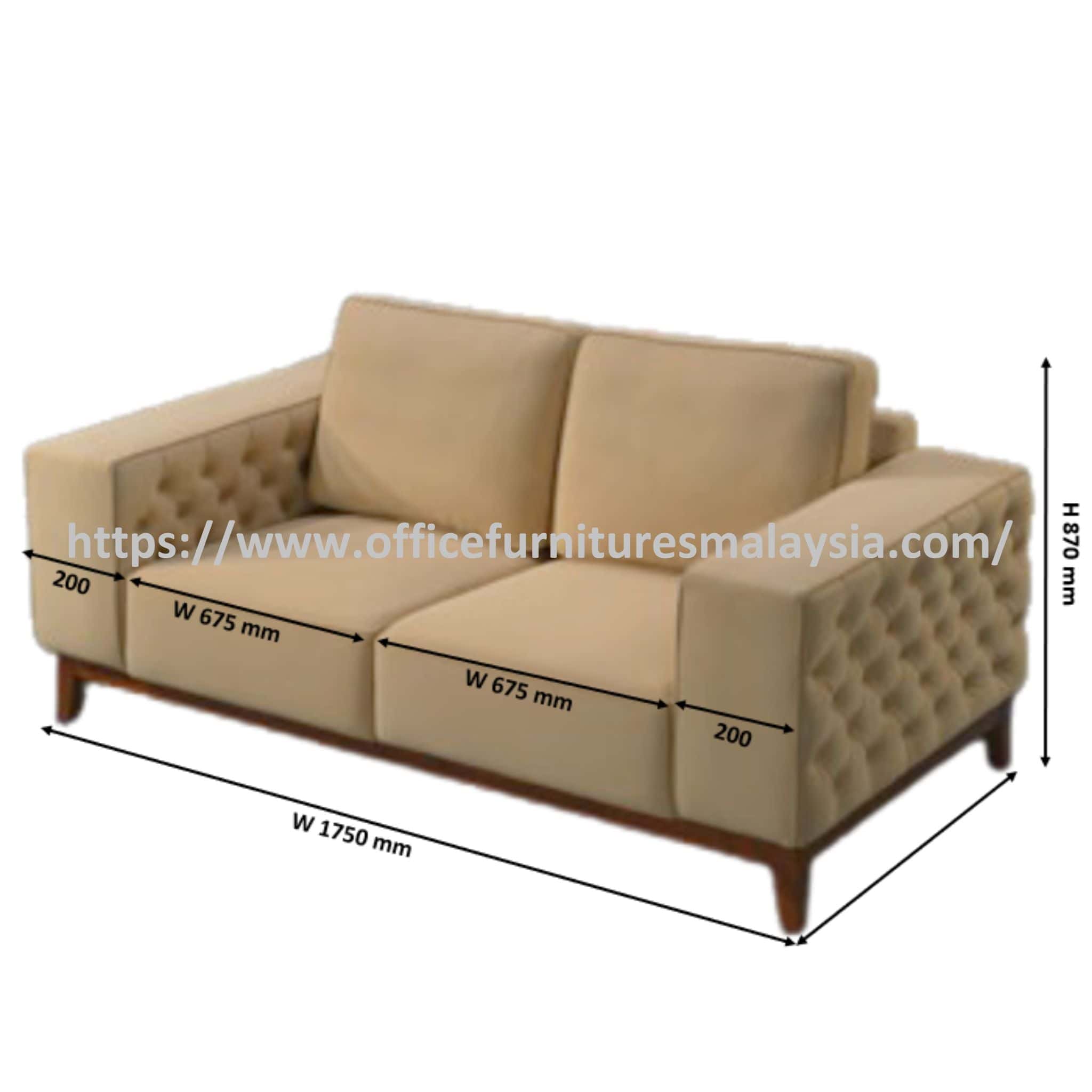 Luxe Office Small Sofa Kulim Sepang Kulim