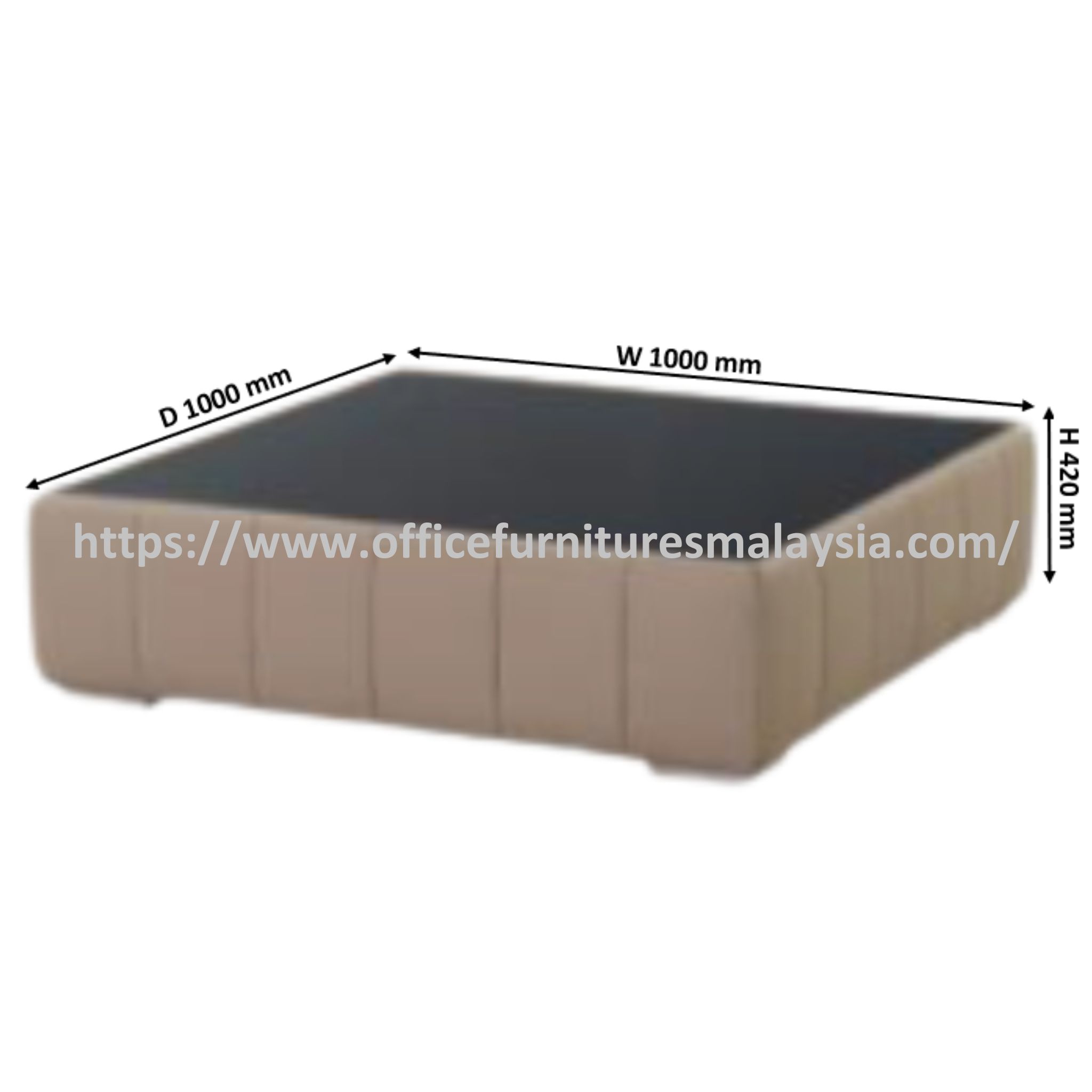 Poise Glass Top Coffee Table Ipoh Klang Puchong