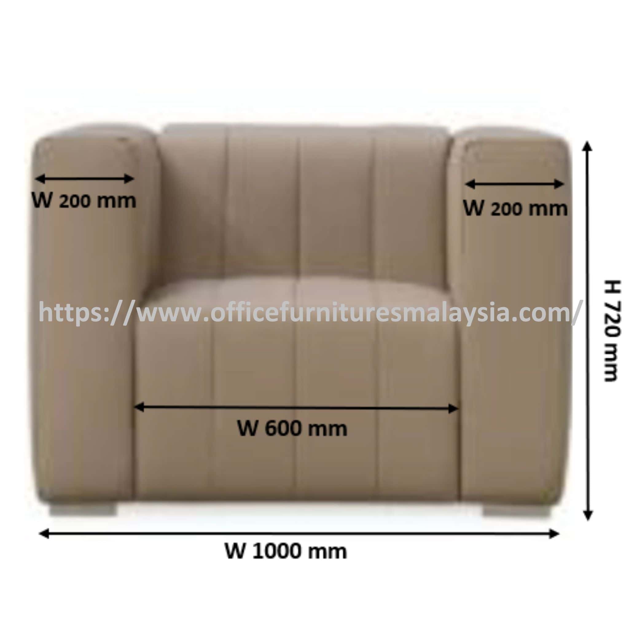 Poise Small Office Sofa Shah Alam Klang Genting Highland