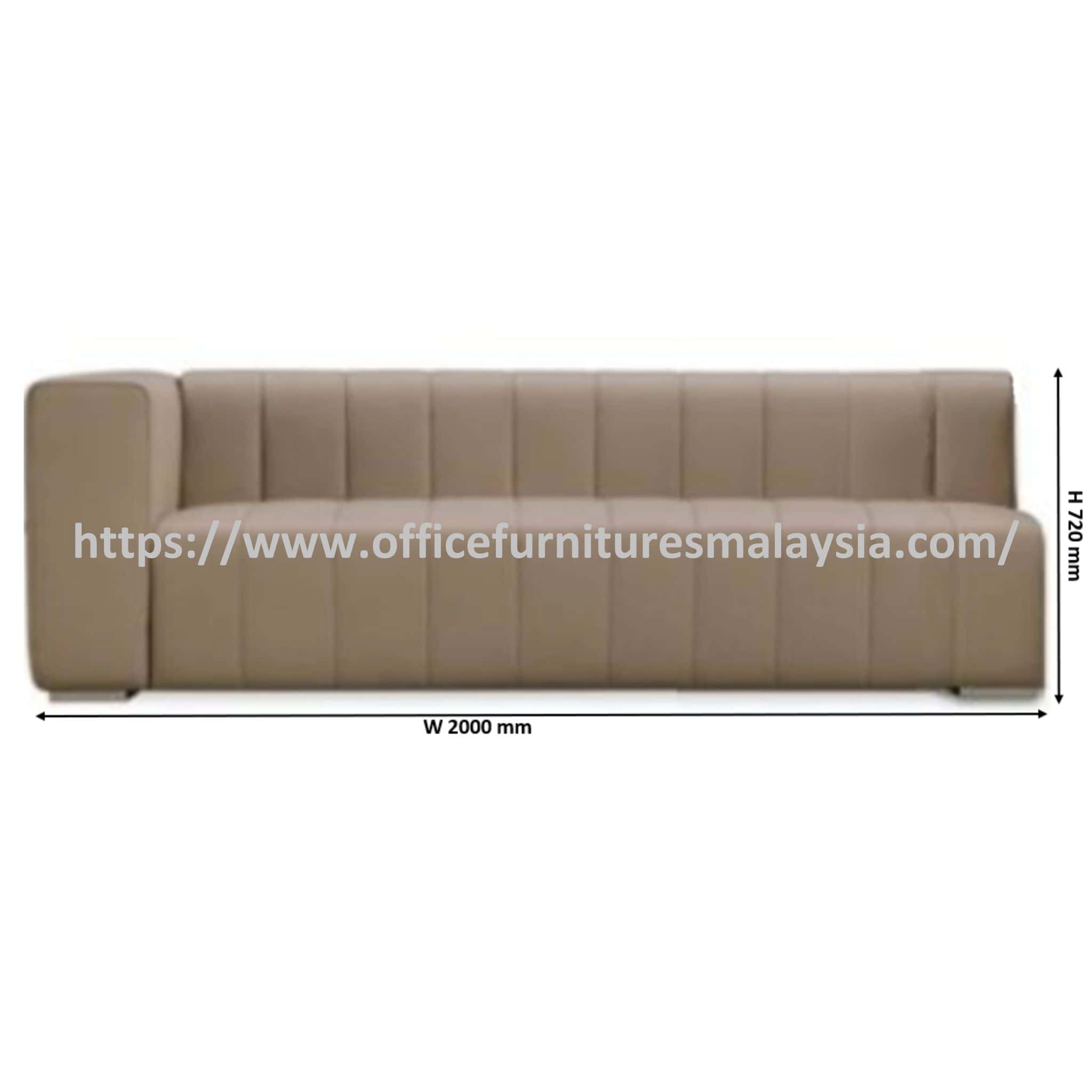 Poise Vast Modern Sofa Right Side Upoh Kampung Pandan Klang