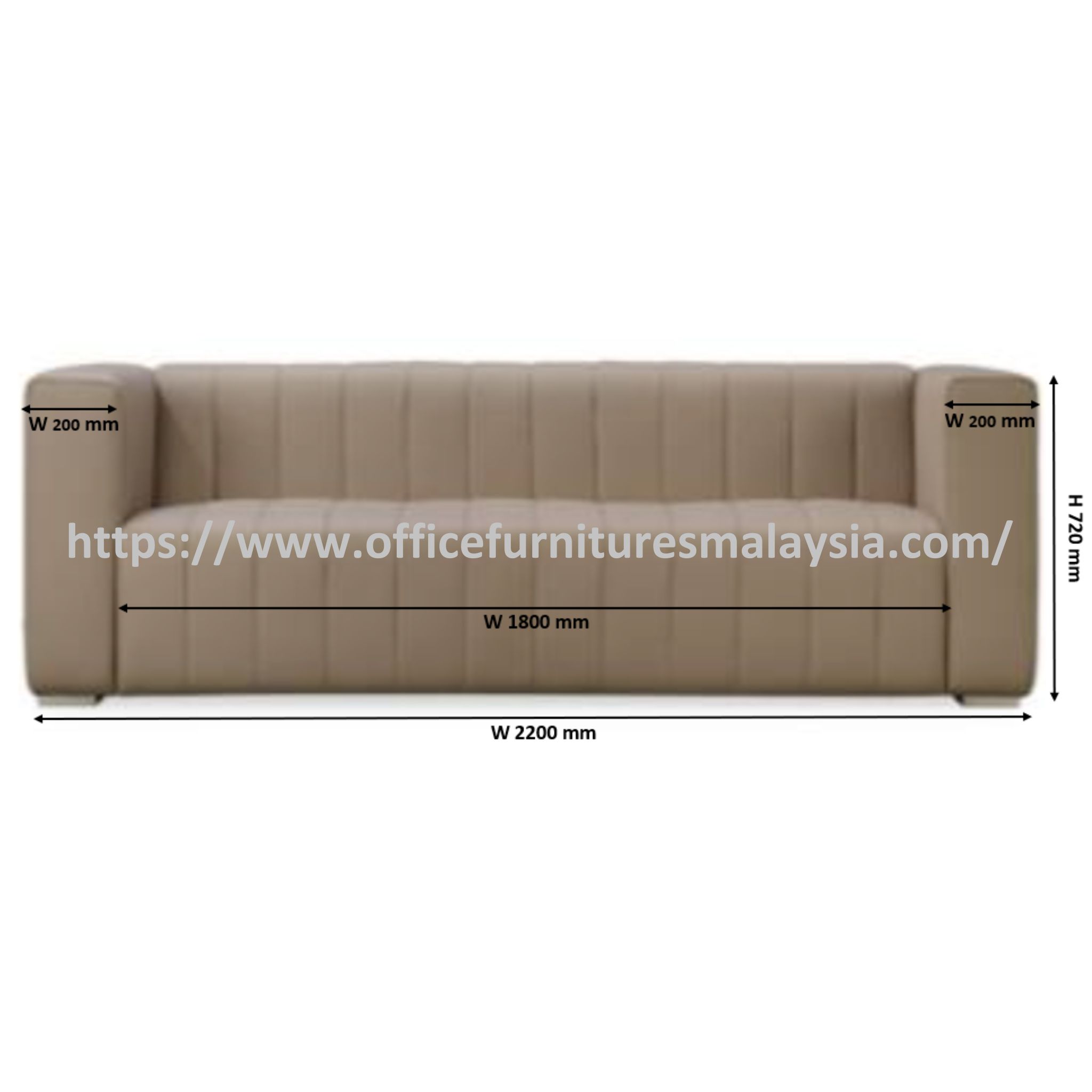 Poise Waiting Office Sofa Ijok Kuantan Selayang