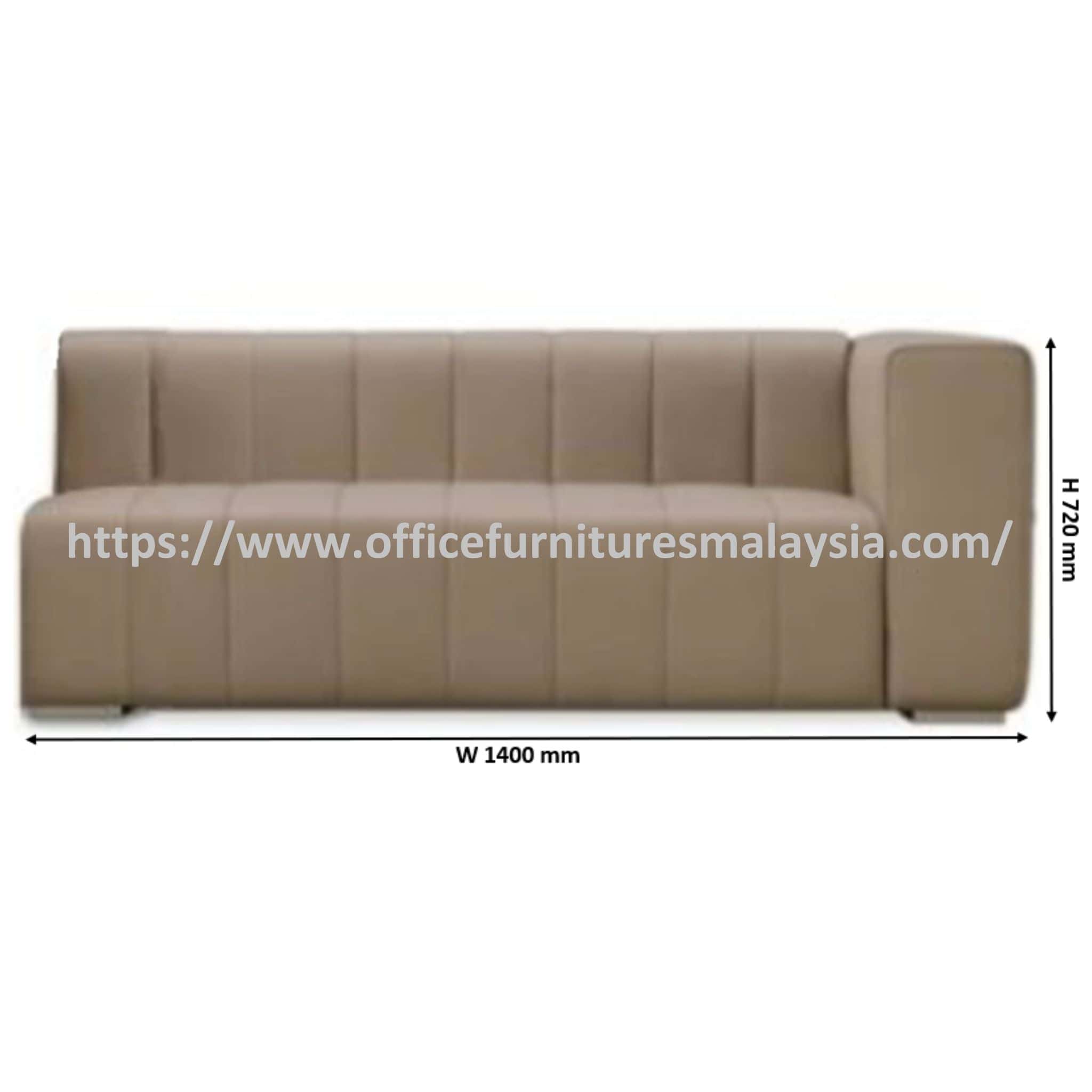 Poise Wide Modern Sofa Left Side Jeninang Kedah Hulu Langat