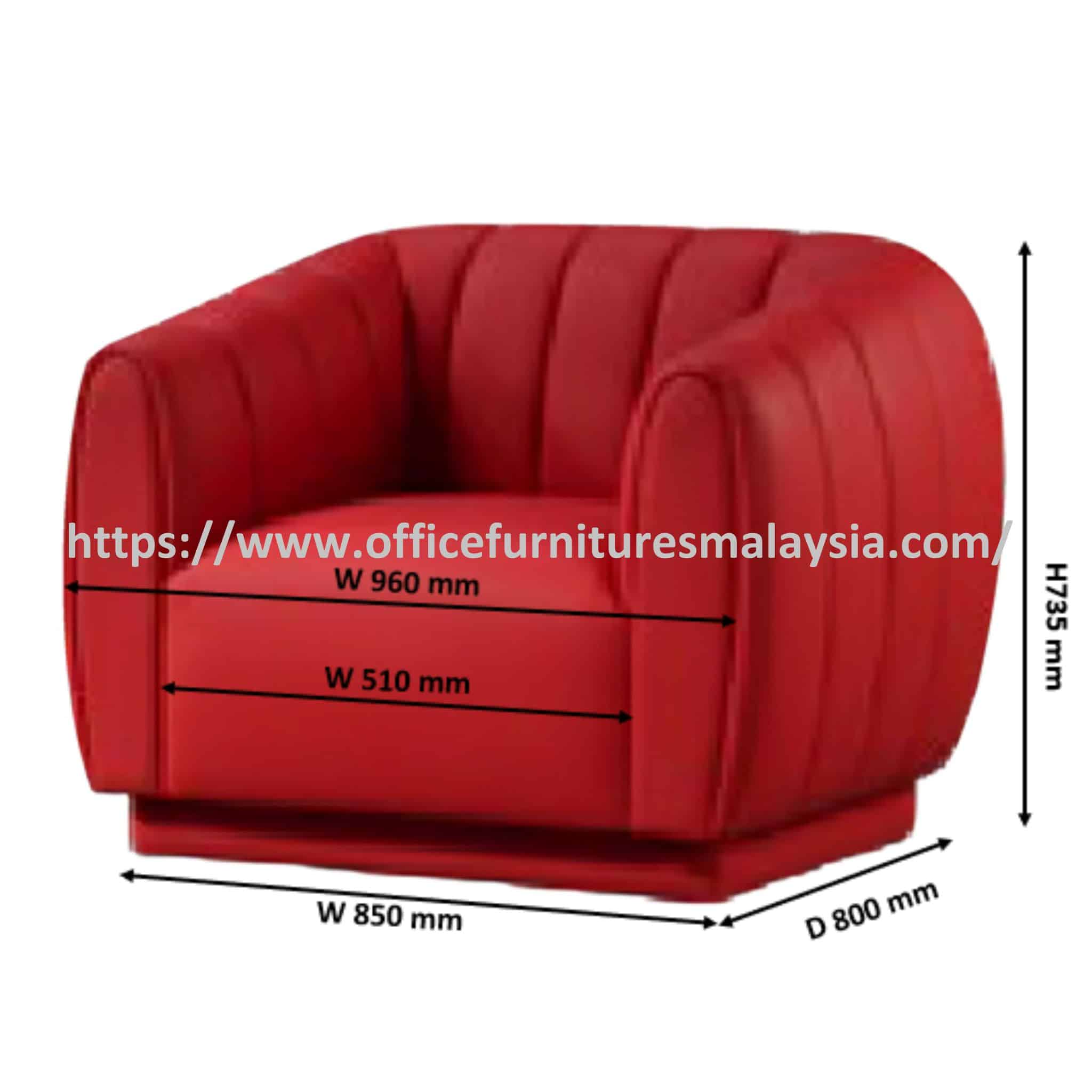 Vogue Small Office Sofa OFNX22098A - Image 2