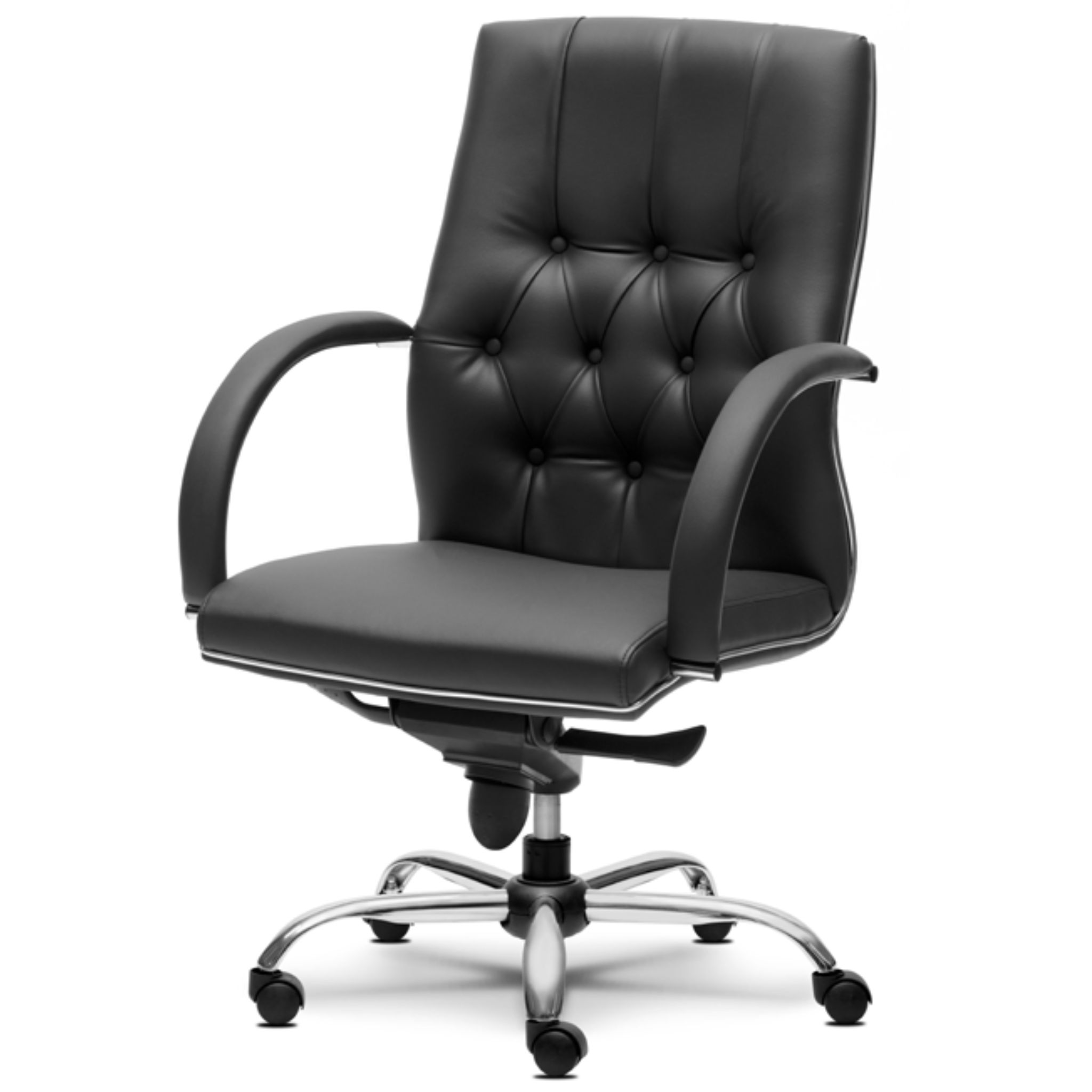 Ingenious Mediumback Office Chair Design BatikIntan Klang Juru