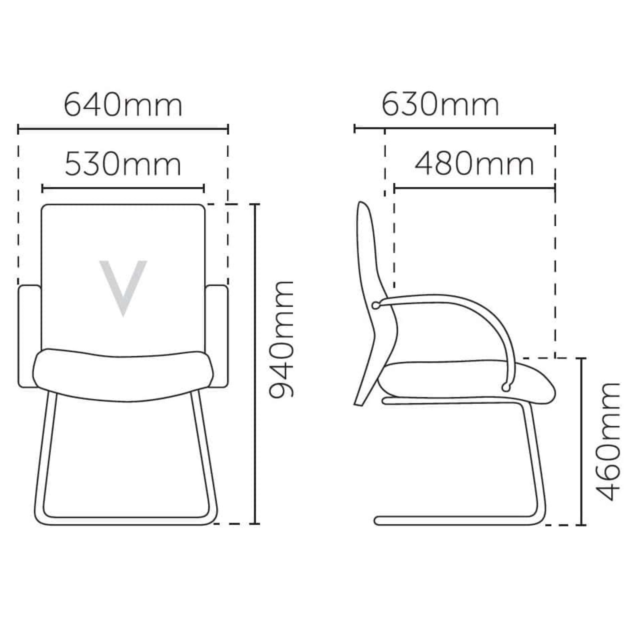 Ingenious Visitor Office Chair Design OFMEVT51154 - Image 4