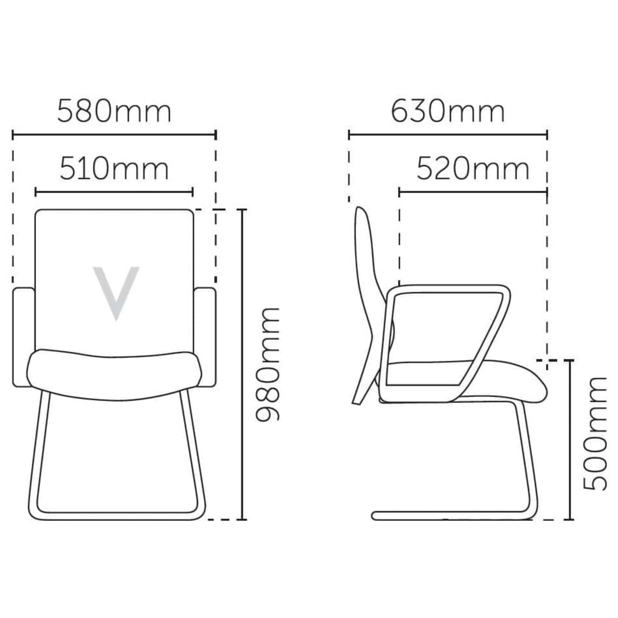 Obvious Elegant Lowback Office Chair OFMEVT51434 - Image 4