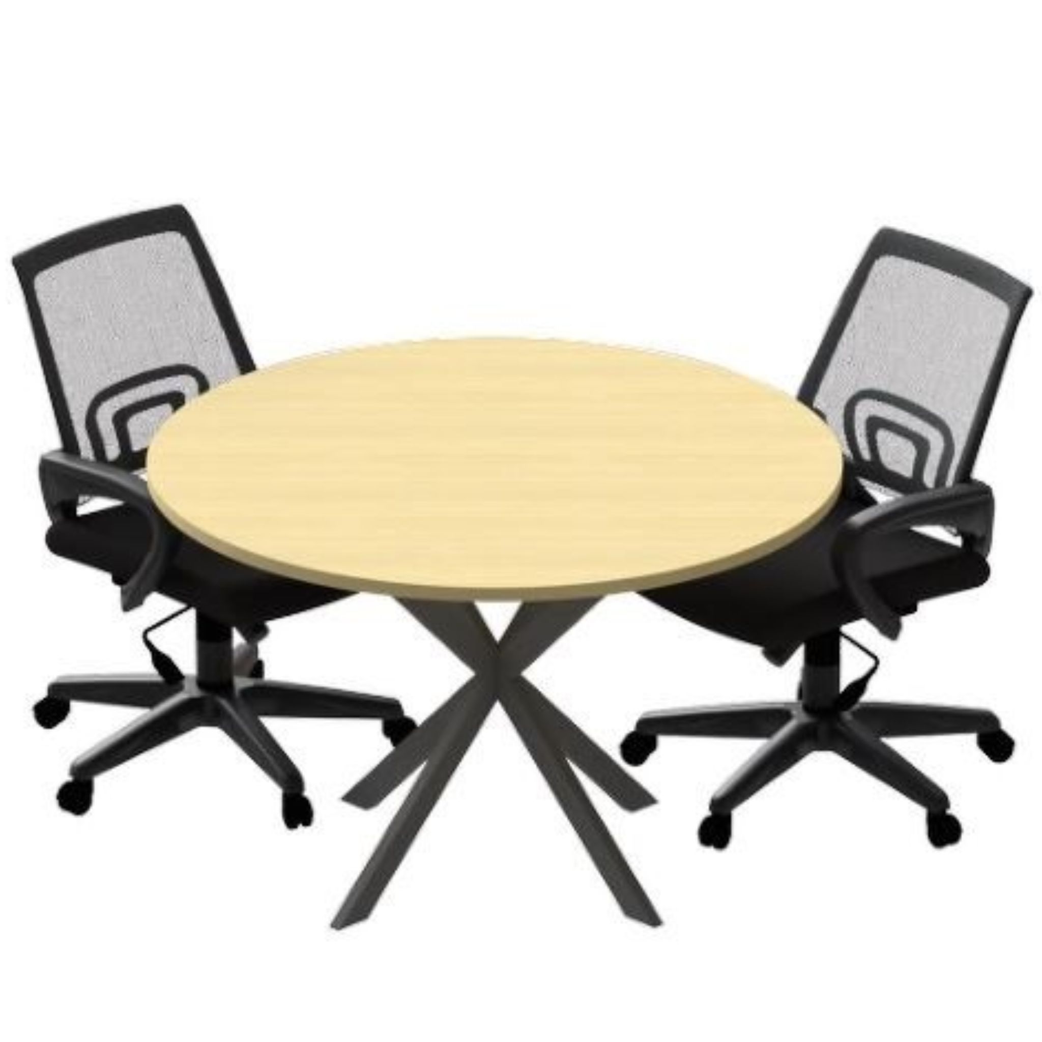 3 ft Eames Designer Round Discussion Table Ipoh Juru Klang