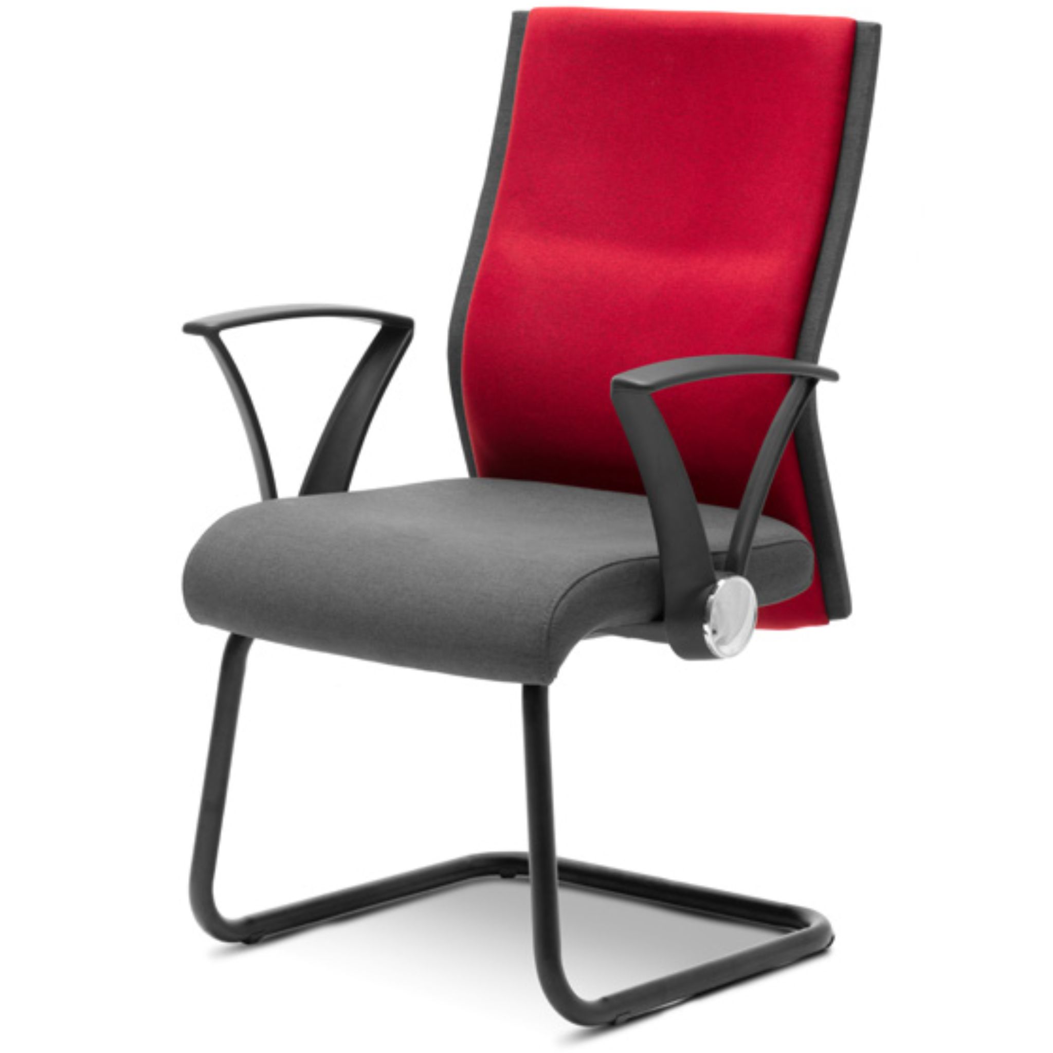 Charming Red Visitor Office Chair Kedah Hulu Langat Gopeng