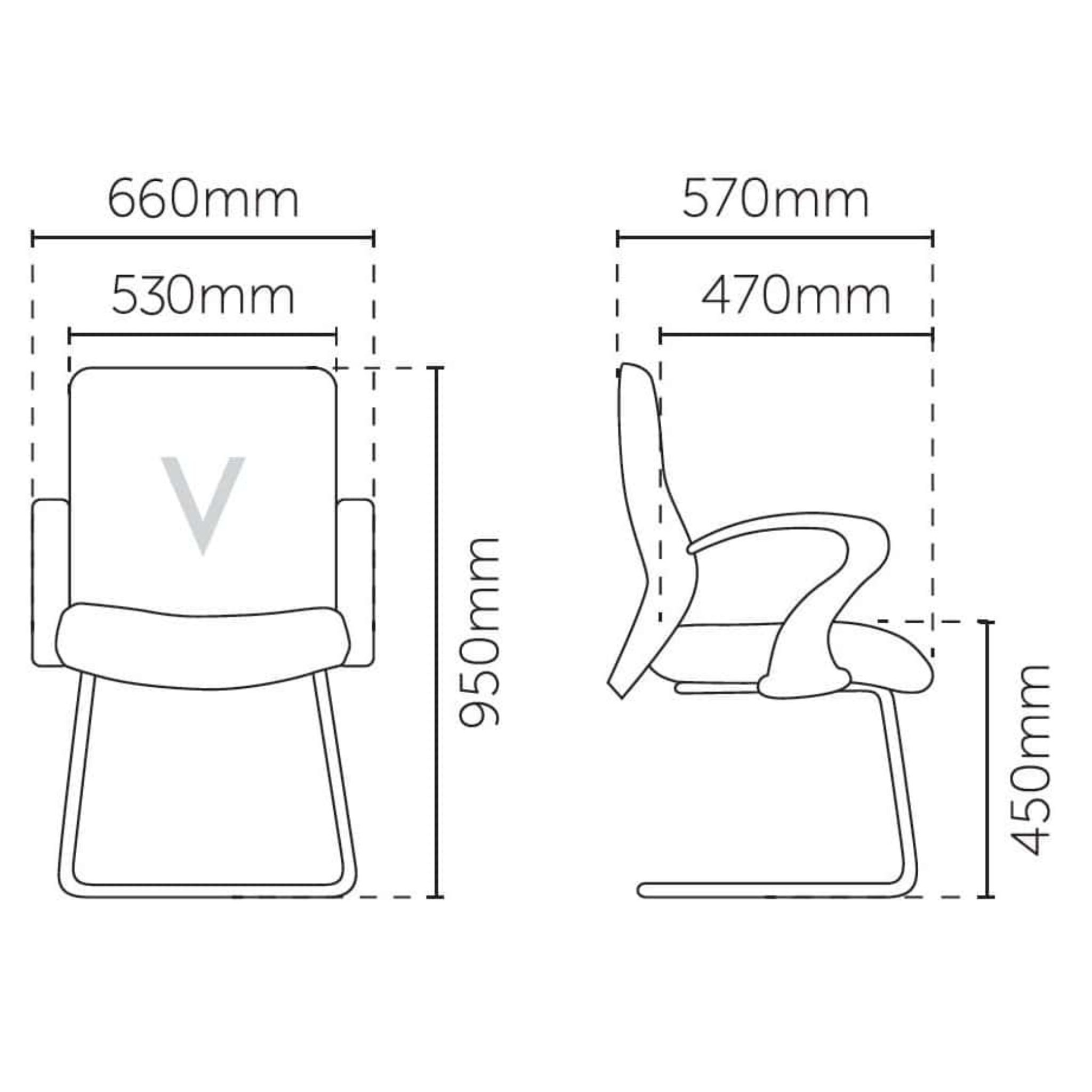 Flashy Color Visitor Office Chair OFMEVT51534 - Image 4