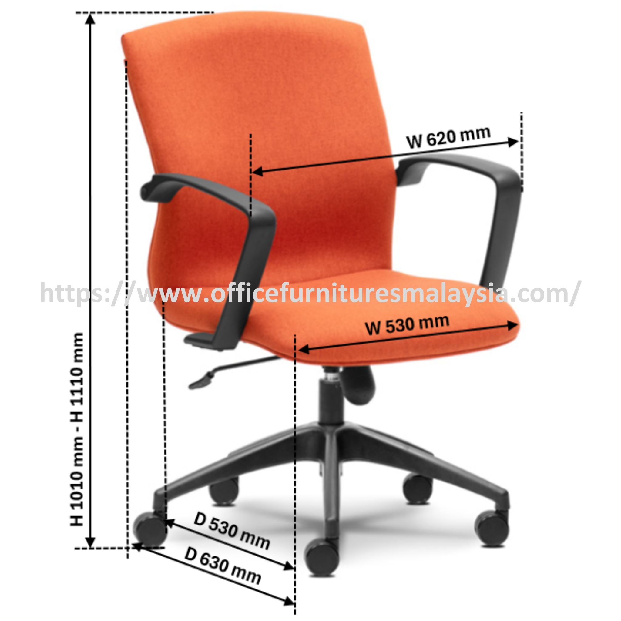Manager L Shape Lowback Chair OFMEVT51543 - Image 4