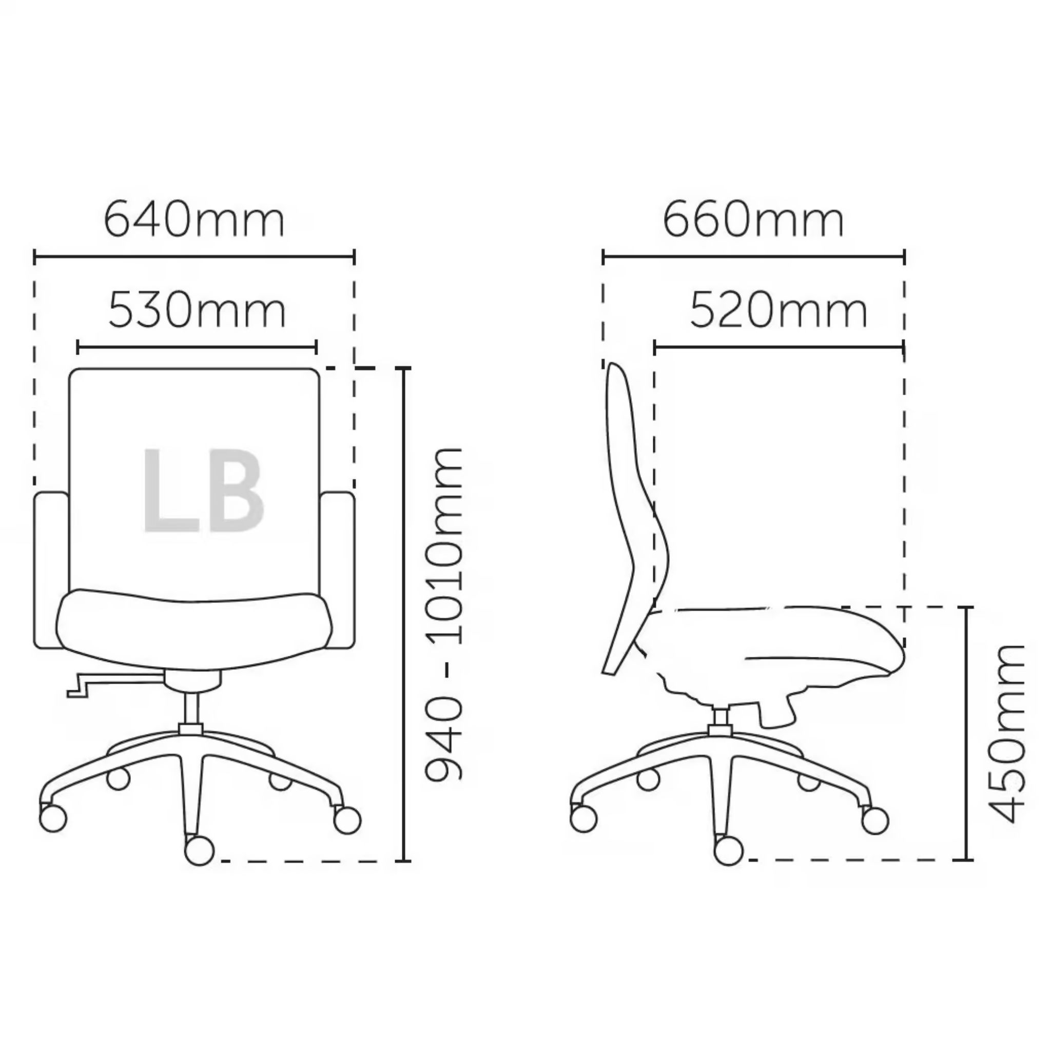 Manager Classic Wooden Lowback Chair OFMEVT52063 - Image 4