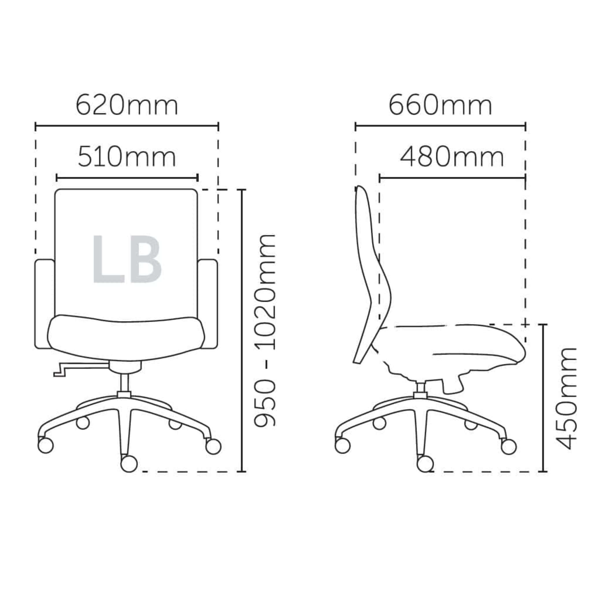 Modernist Lowback Wooden Armrest Office Chair OFMEVT52133 - Image 5
