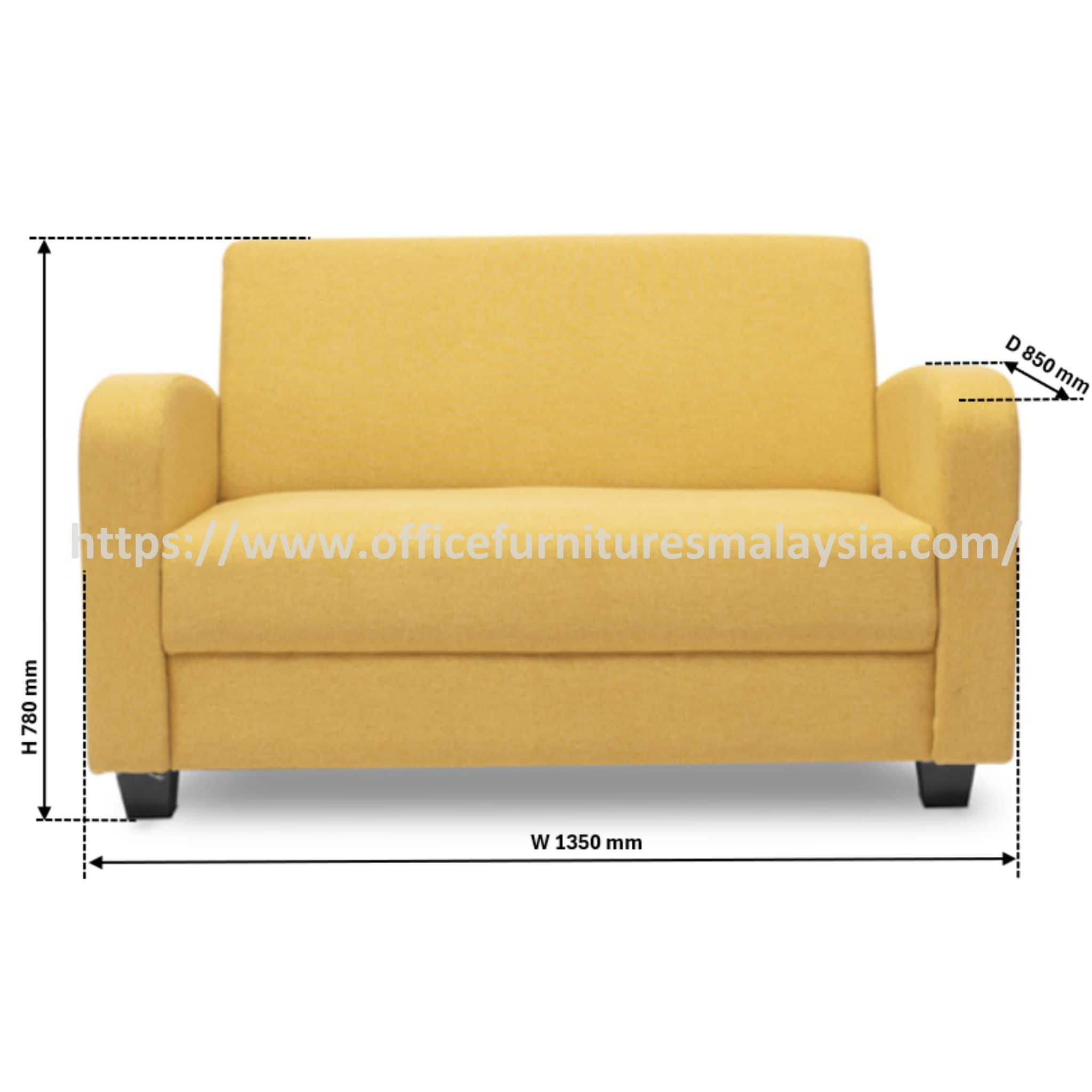 Monic Modern Leather Couch OFMEVT52171B - Image 3