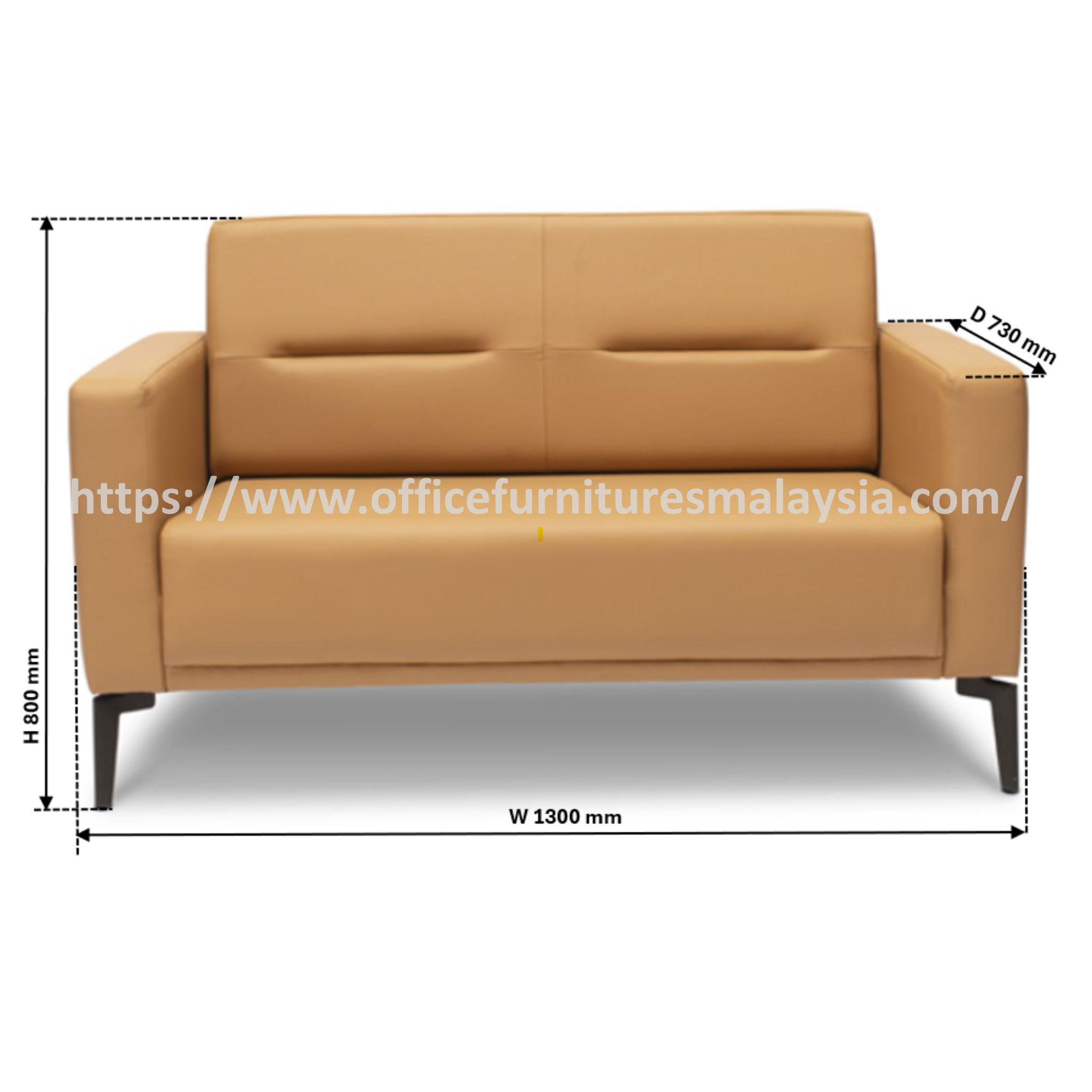 Oriane Modern Office Couch Bangi Kuantan Kulim