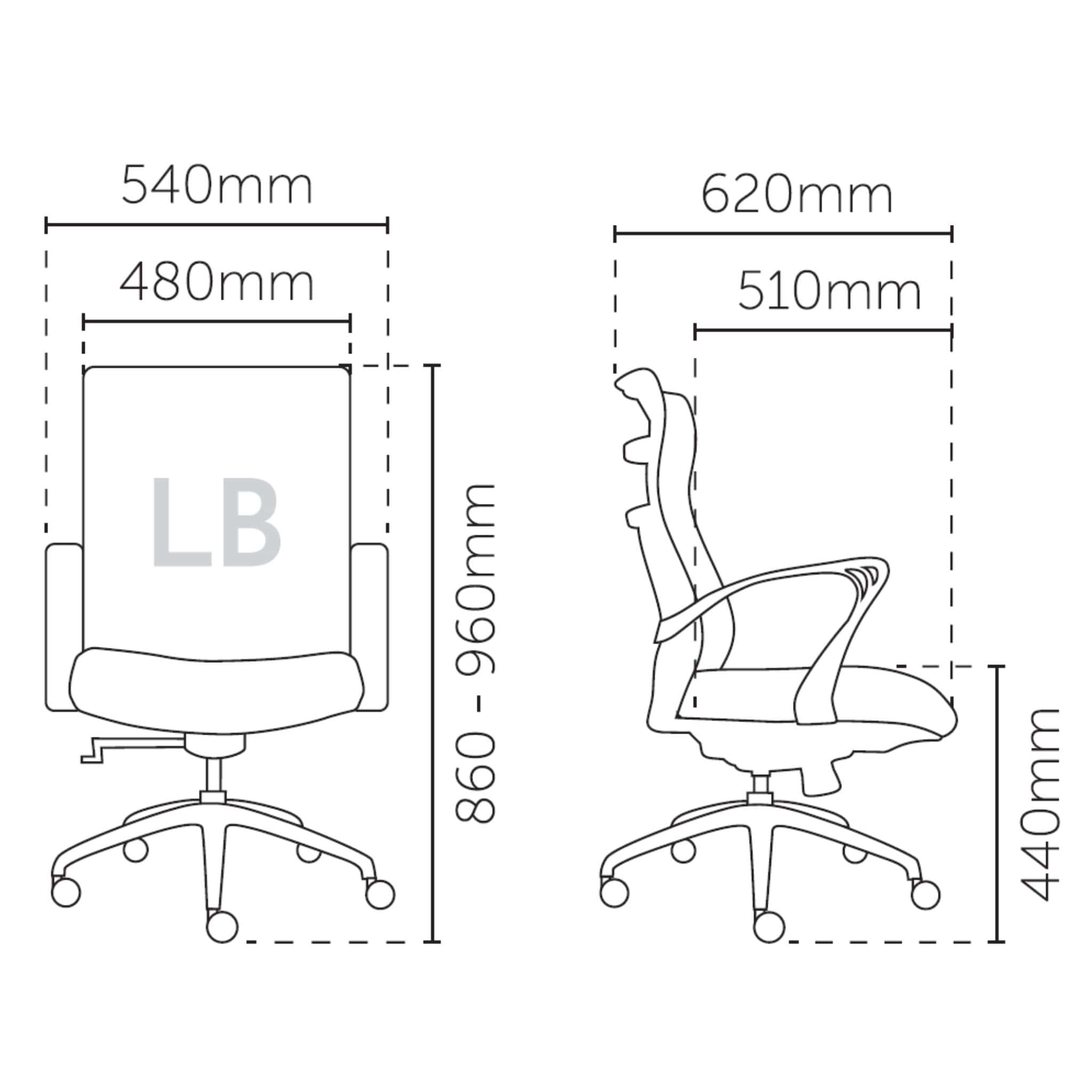 Presidential CEO Mesh Lowback OFMEVT5163 - Image 5