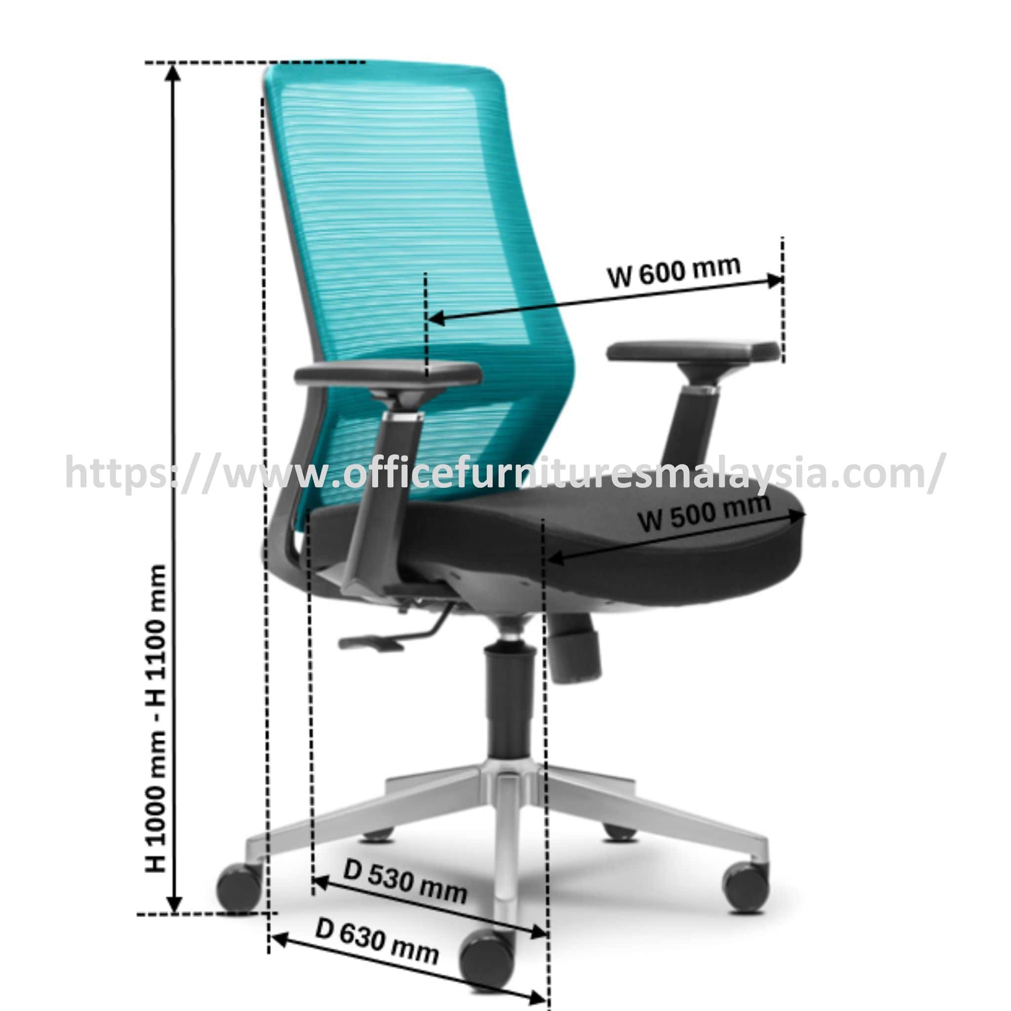Ryder Executive Lowback Mesh Chair OFMEVT51663 - Image 4