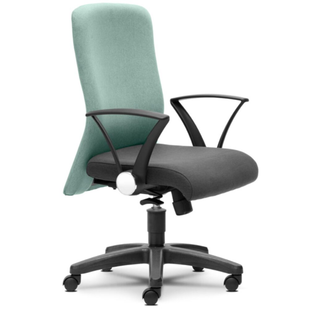 Simple Greeny Style Lowback Office Chair Ipoh Balakong Senawang