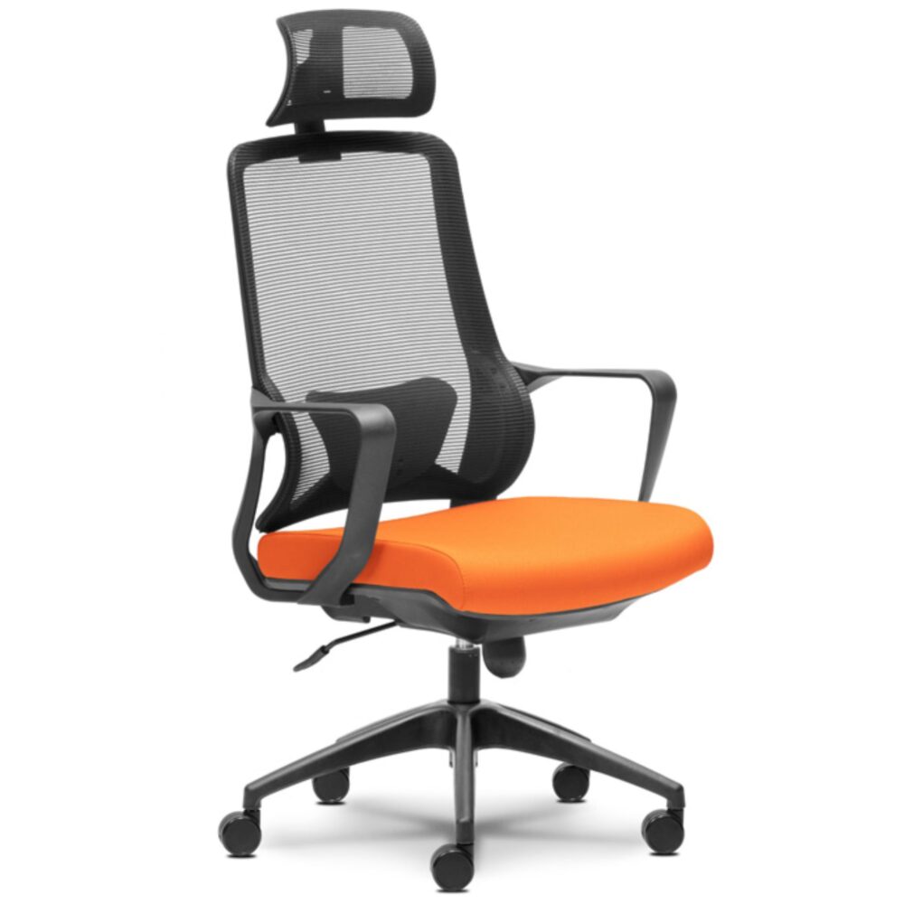Zaera Director Highback Mesh Chair Kangar Pahang Kuantan