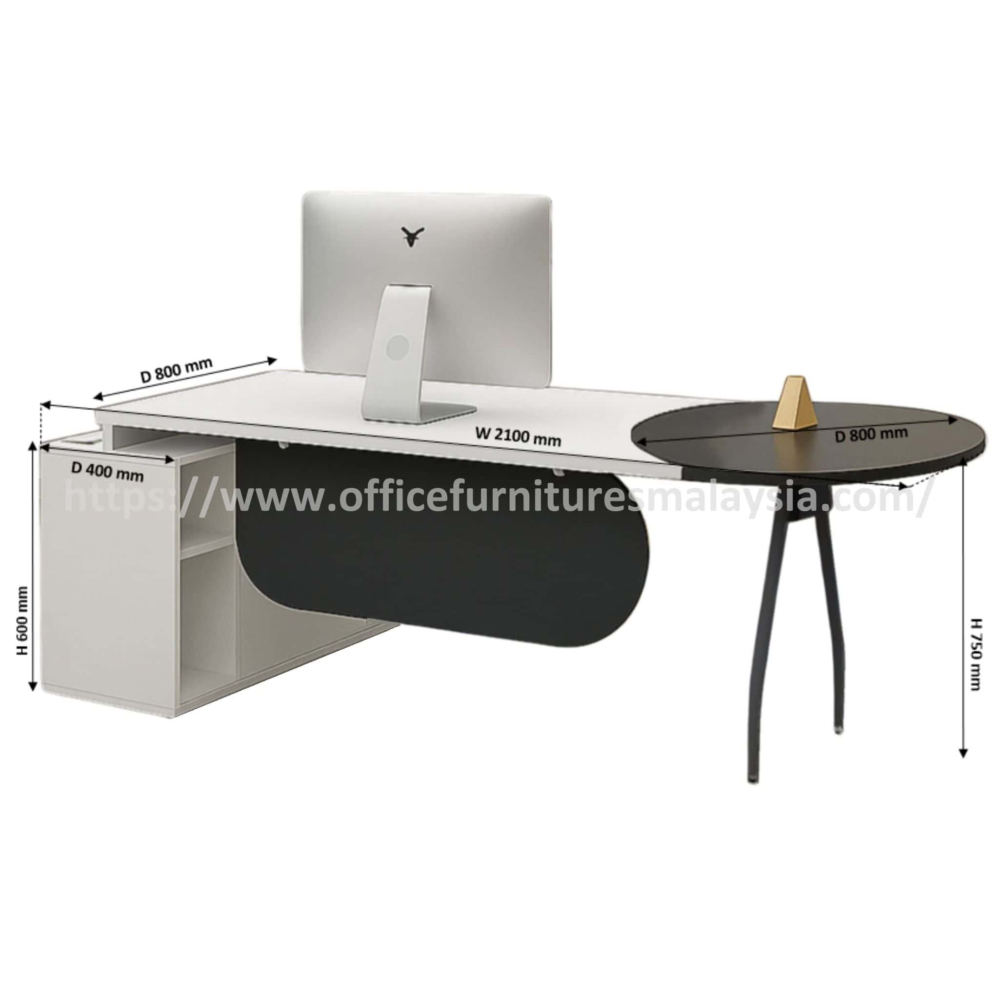 7 ft x 6 ft Professional Executive Writing Desk Ipoh Pahang Johor