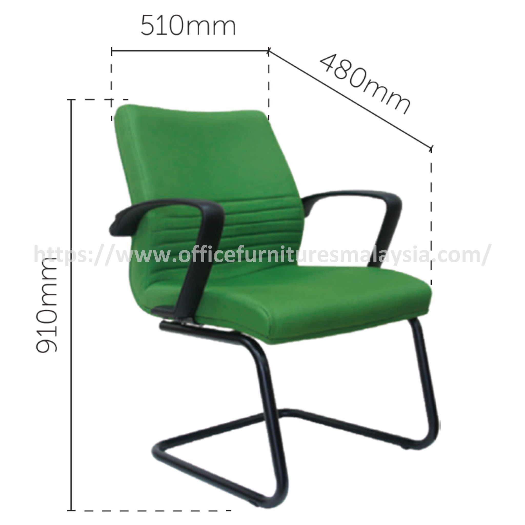 Blake Lowback Visitor Budget Office Chair Jerantut Taiping Ipoh