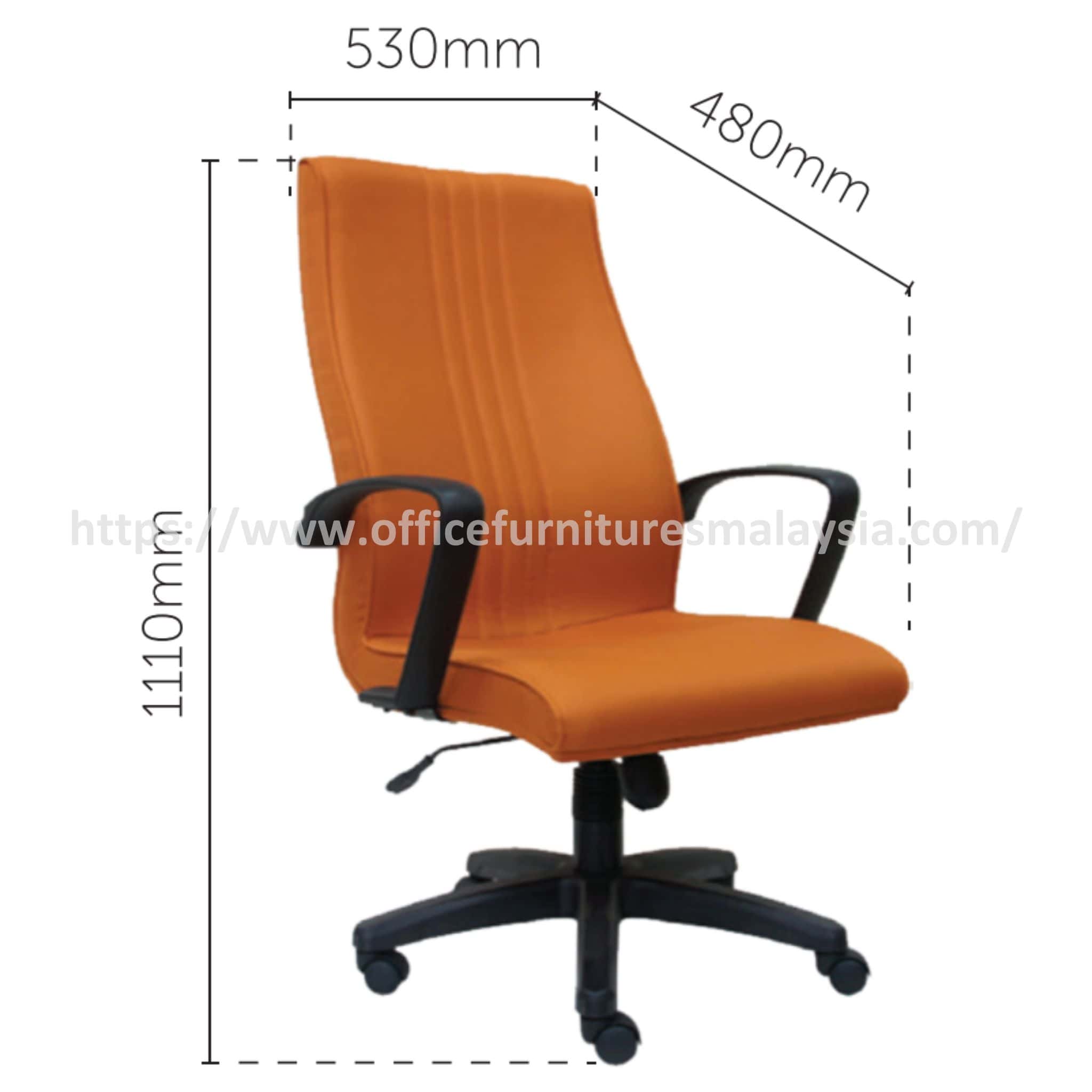 Classy Highback Office Chair Ampang Taiping Serdang