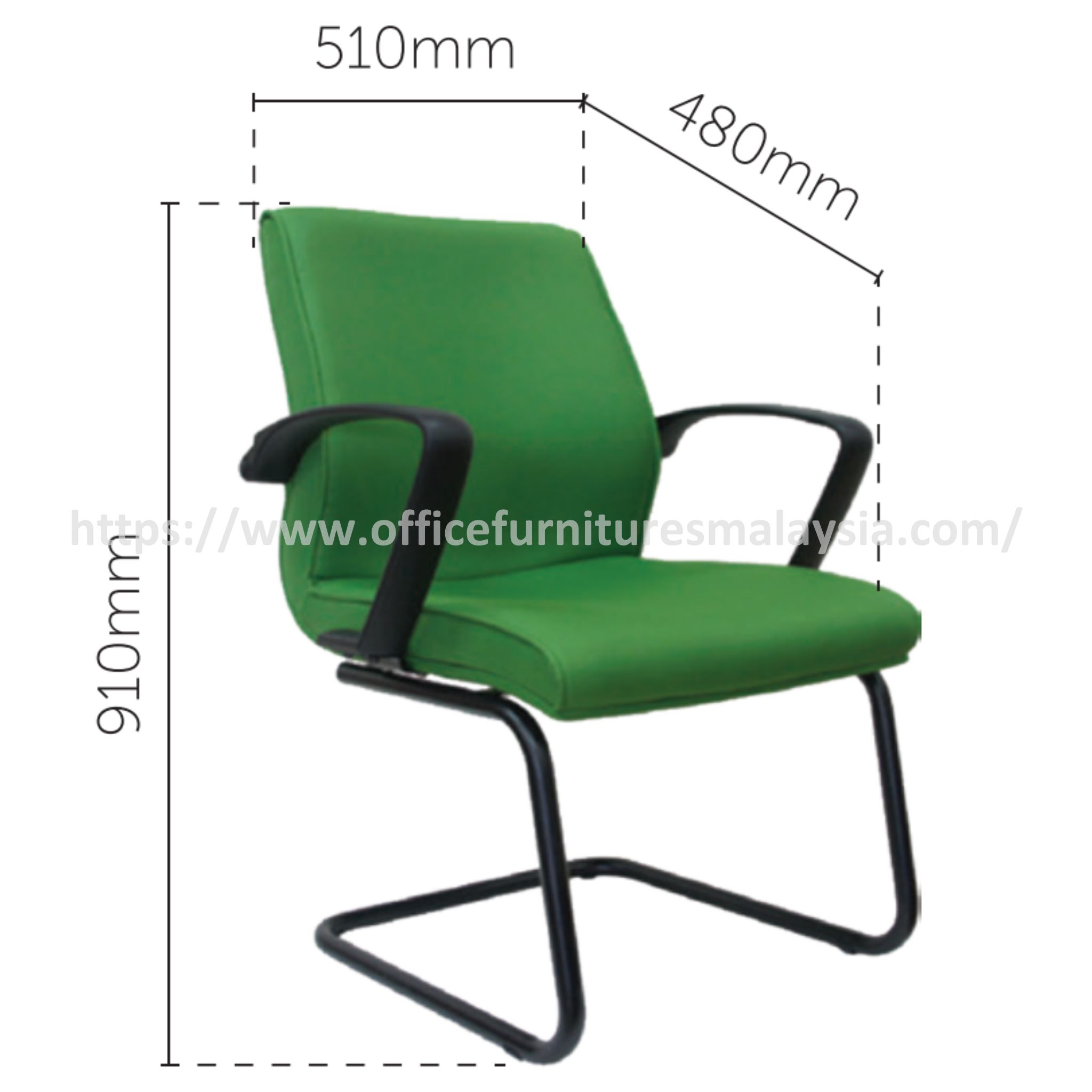 Evie Lowback Visitor Budget Office Chair Johor Seradang Ipoh