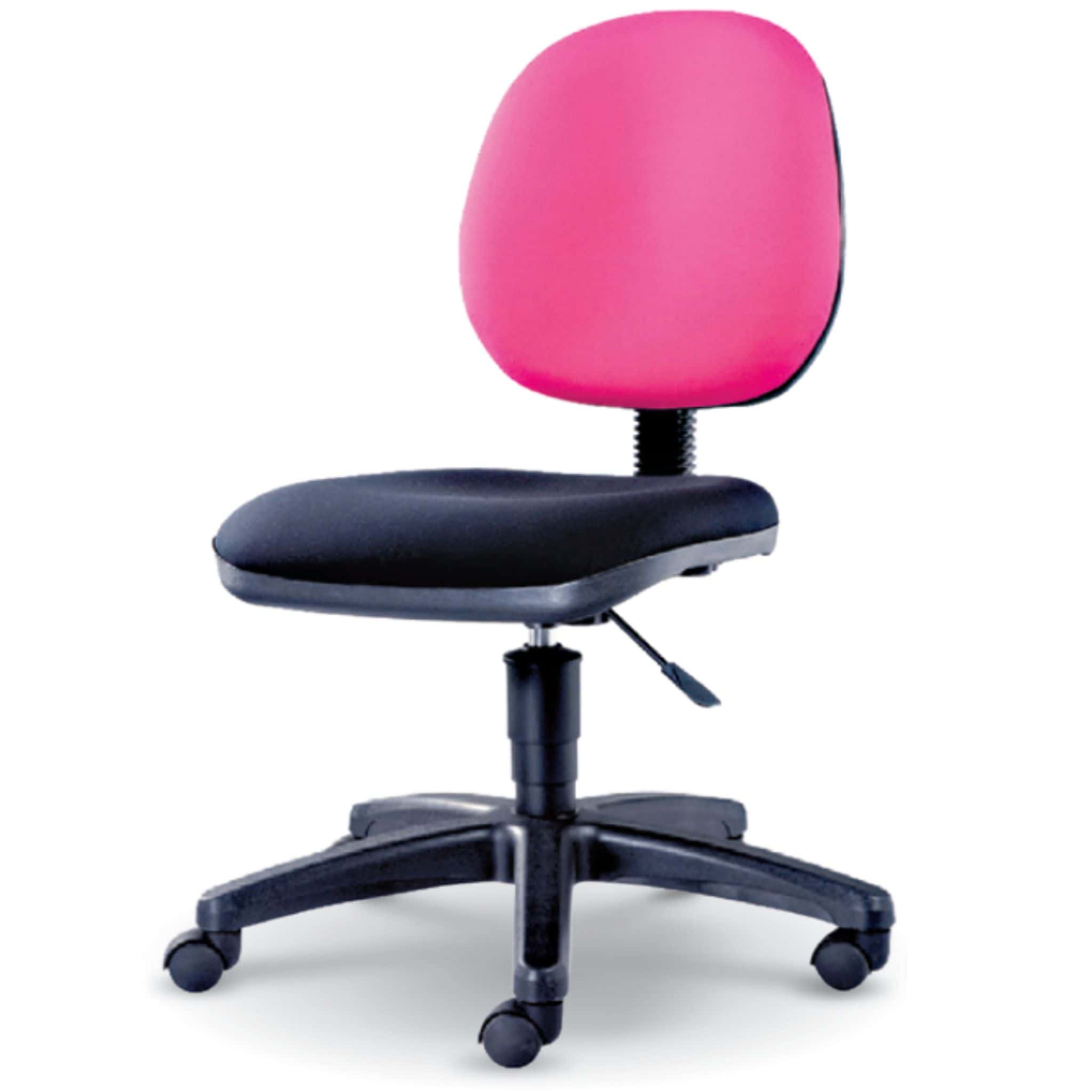 Fashionably Pinkish Lowback Modern Office Chair F Ipoh Banting Kedah