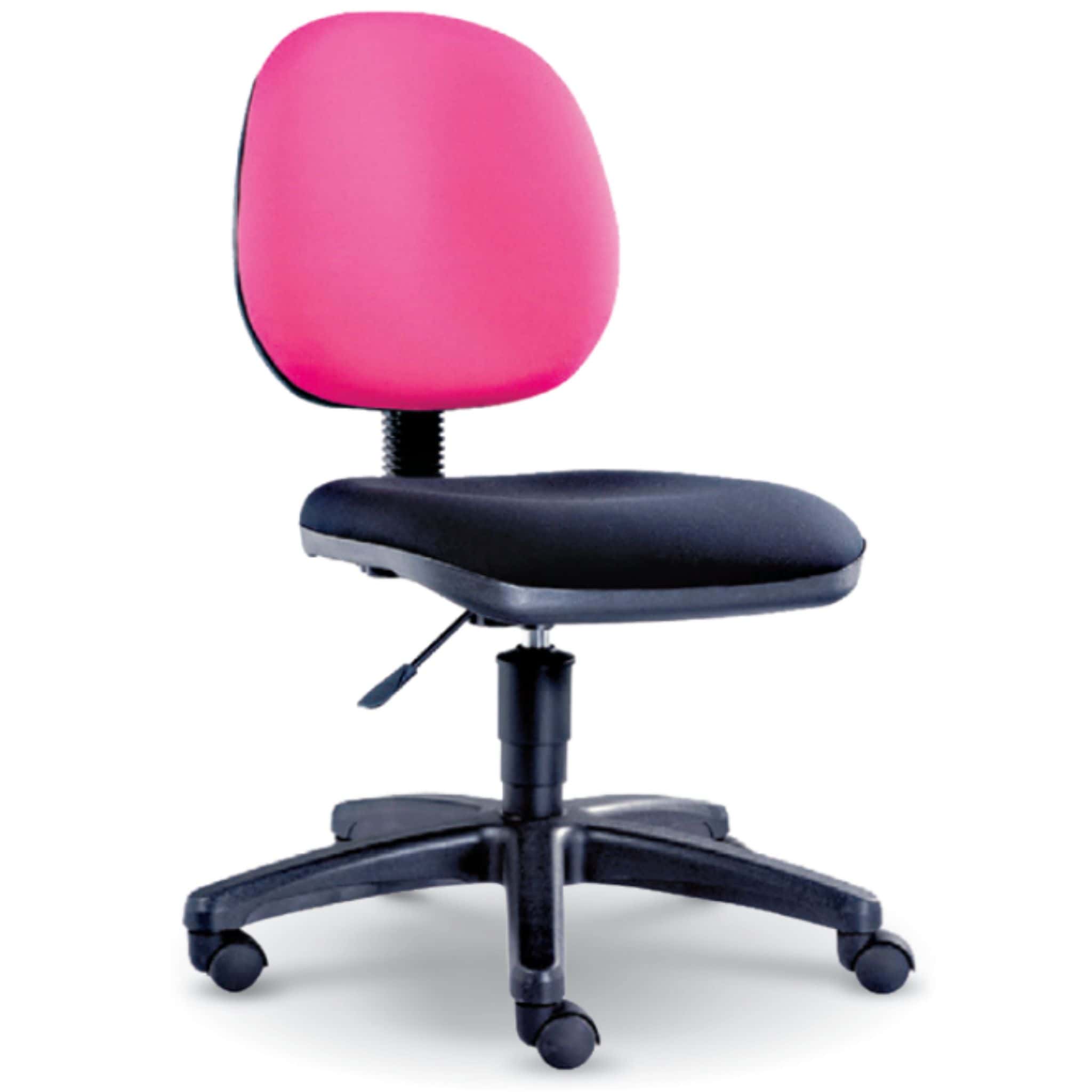 Fashionably Pinkish Lowback Modern Office Chair F Ipoh Kuantan Kedah