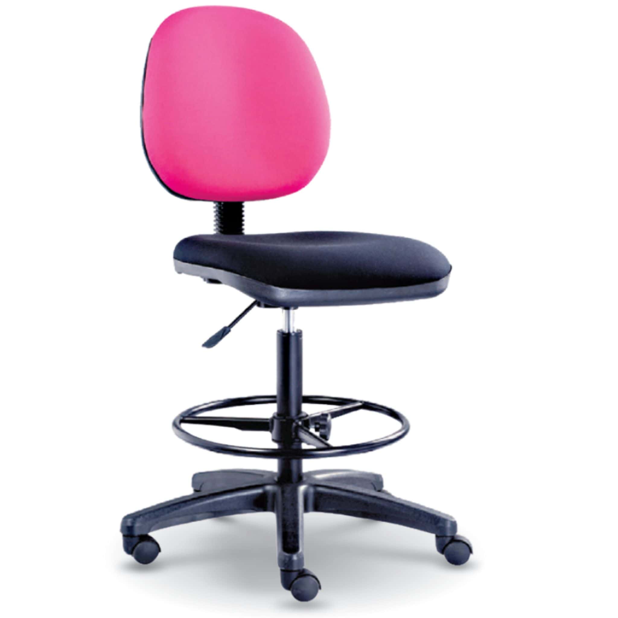 Fashionably Pinkish Lowback Modern Office Chair J Bangi Balakong Johor
