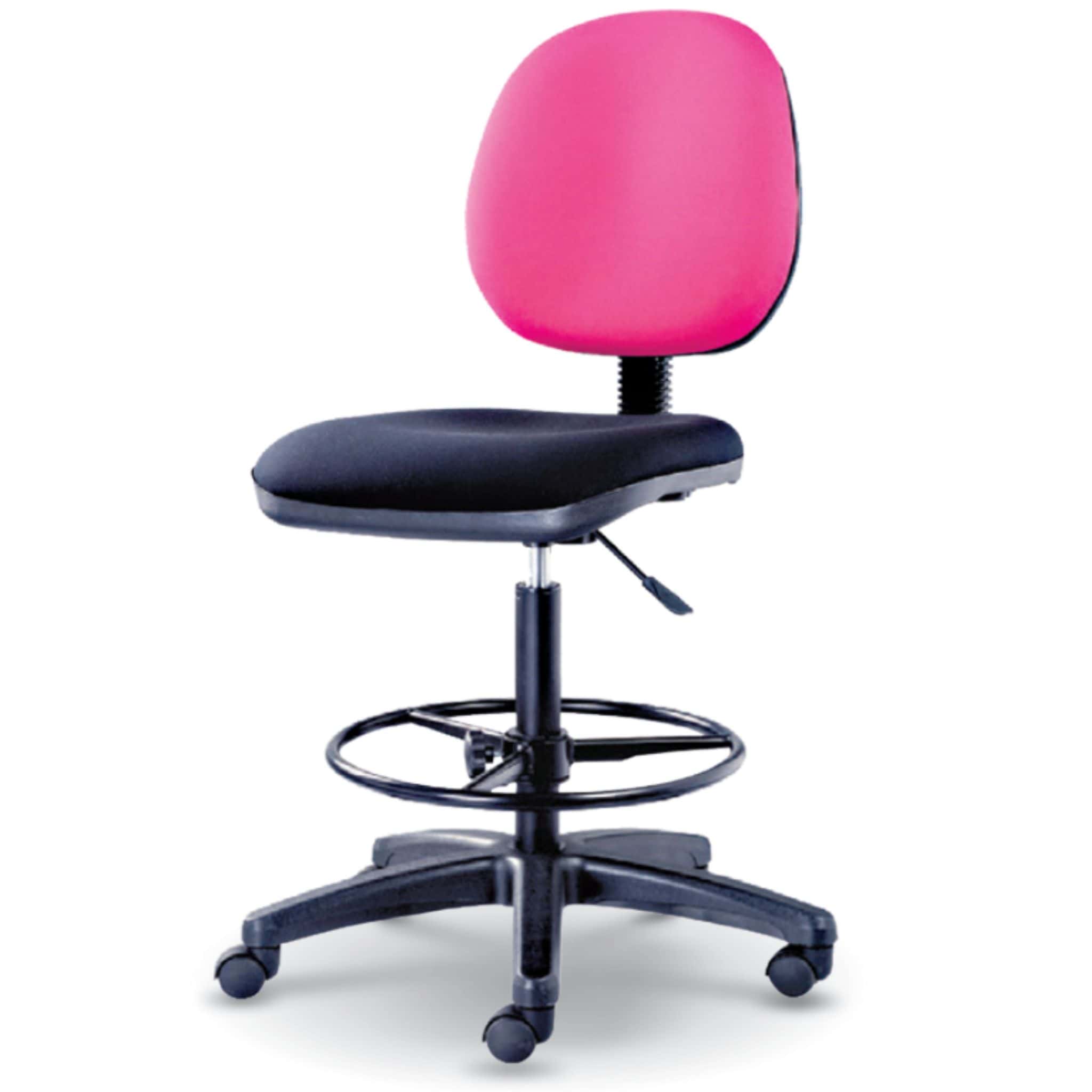 Fashionably Pinkish Lowback Modern Office Chair J Bangi Bertam Johor