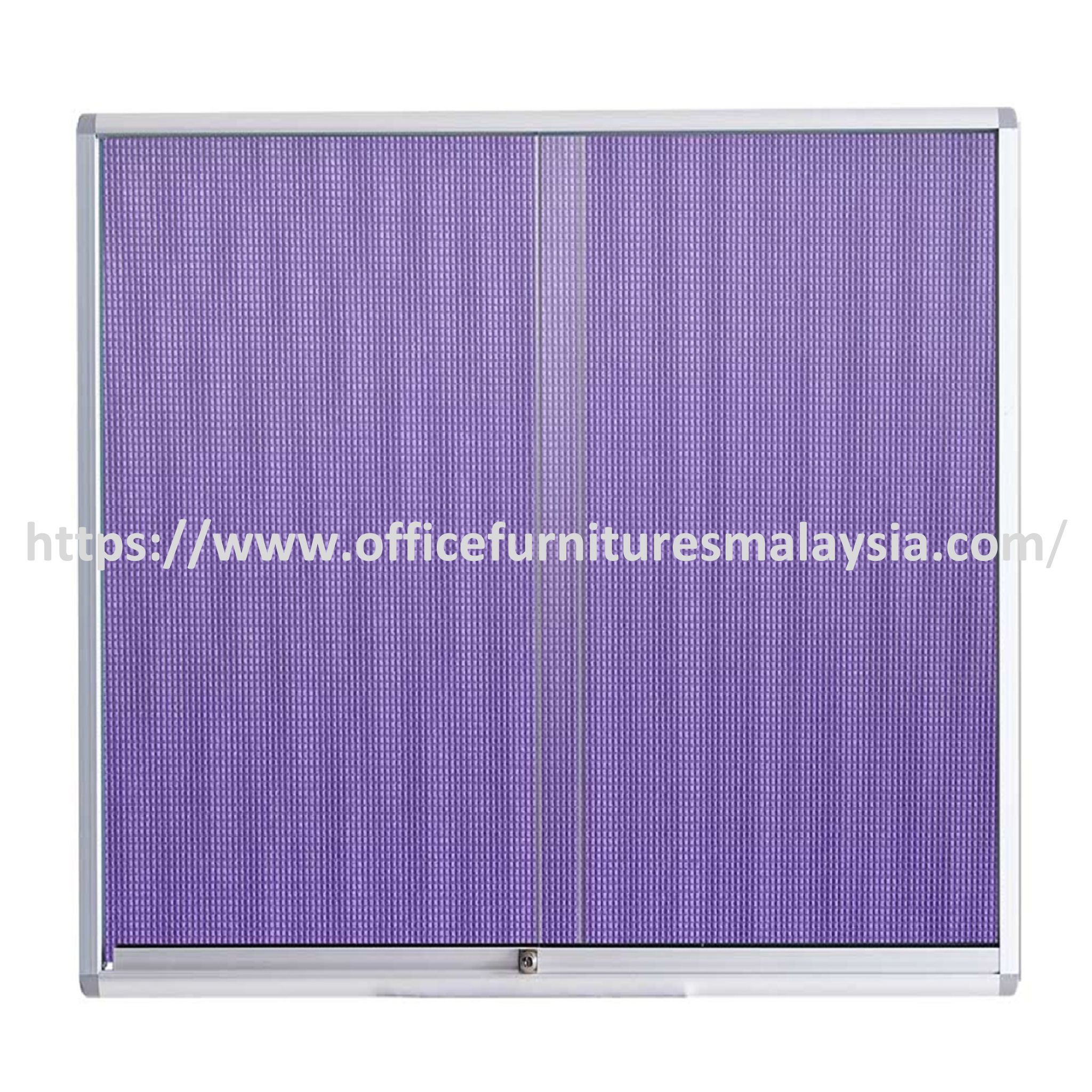4 ft x 4 ft Sliding Glass Door With Notice Foam Board FGO44